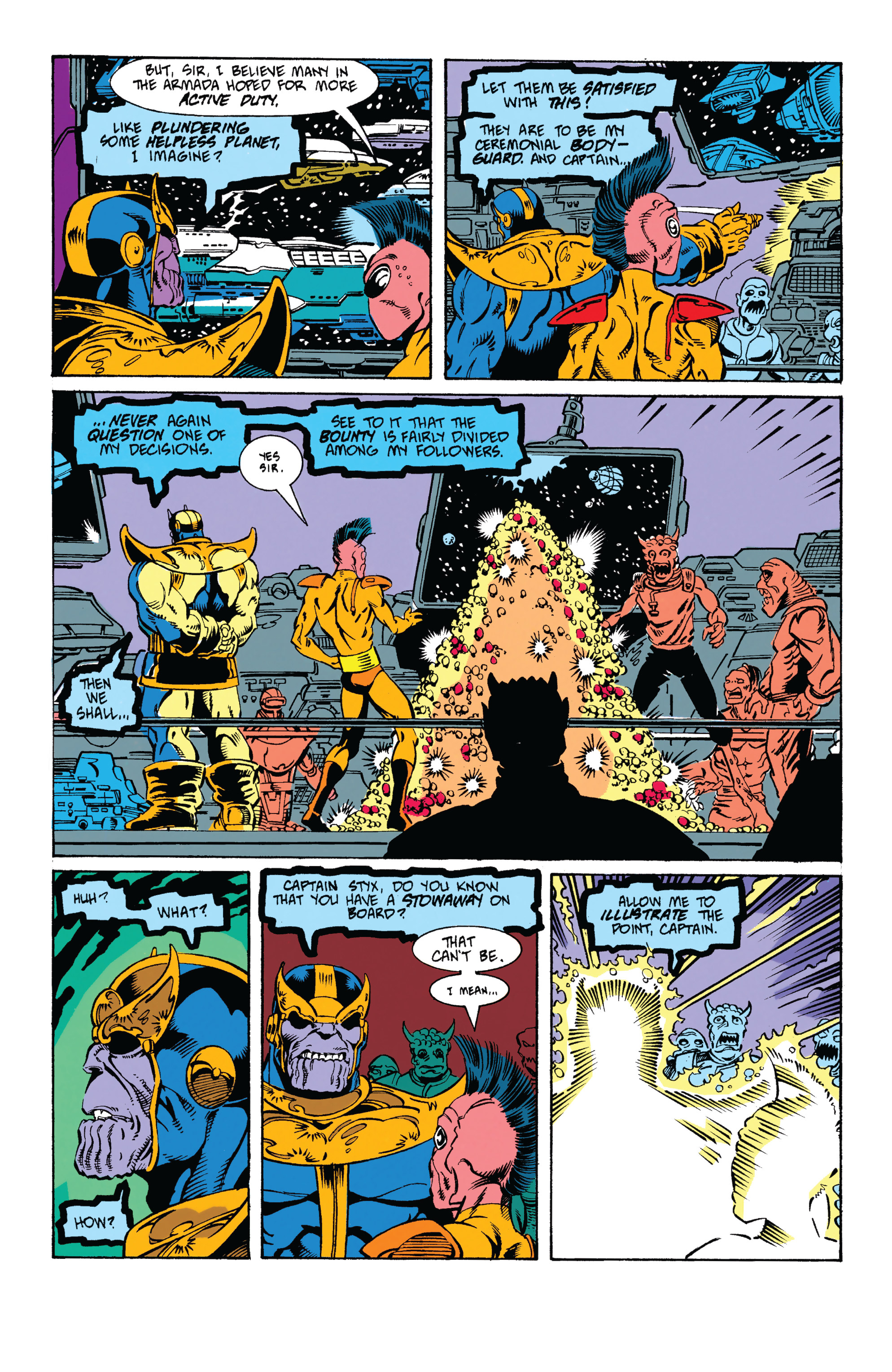 Read online Marvel-Verse: Thanos comic -  Issue # TPB - 49
