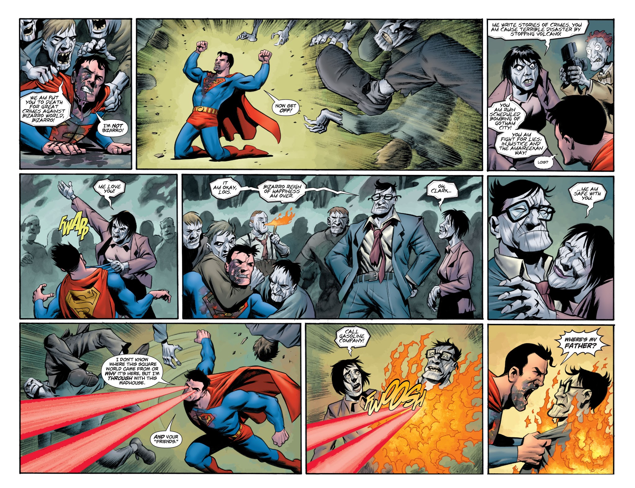 Read online Superman: Escape From Bizarro World comic -  Issue # TPB - 18