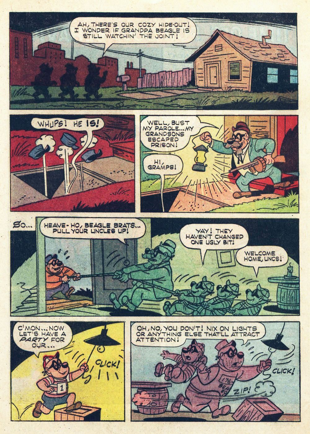 Read online Walt Disney THE BEAGLE BOYS comic -  Issue #6 - 4