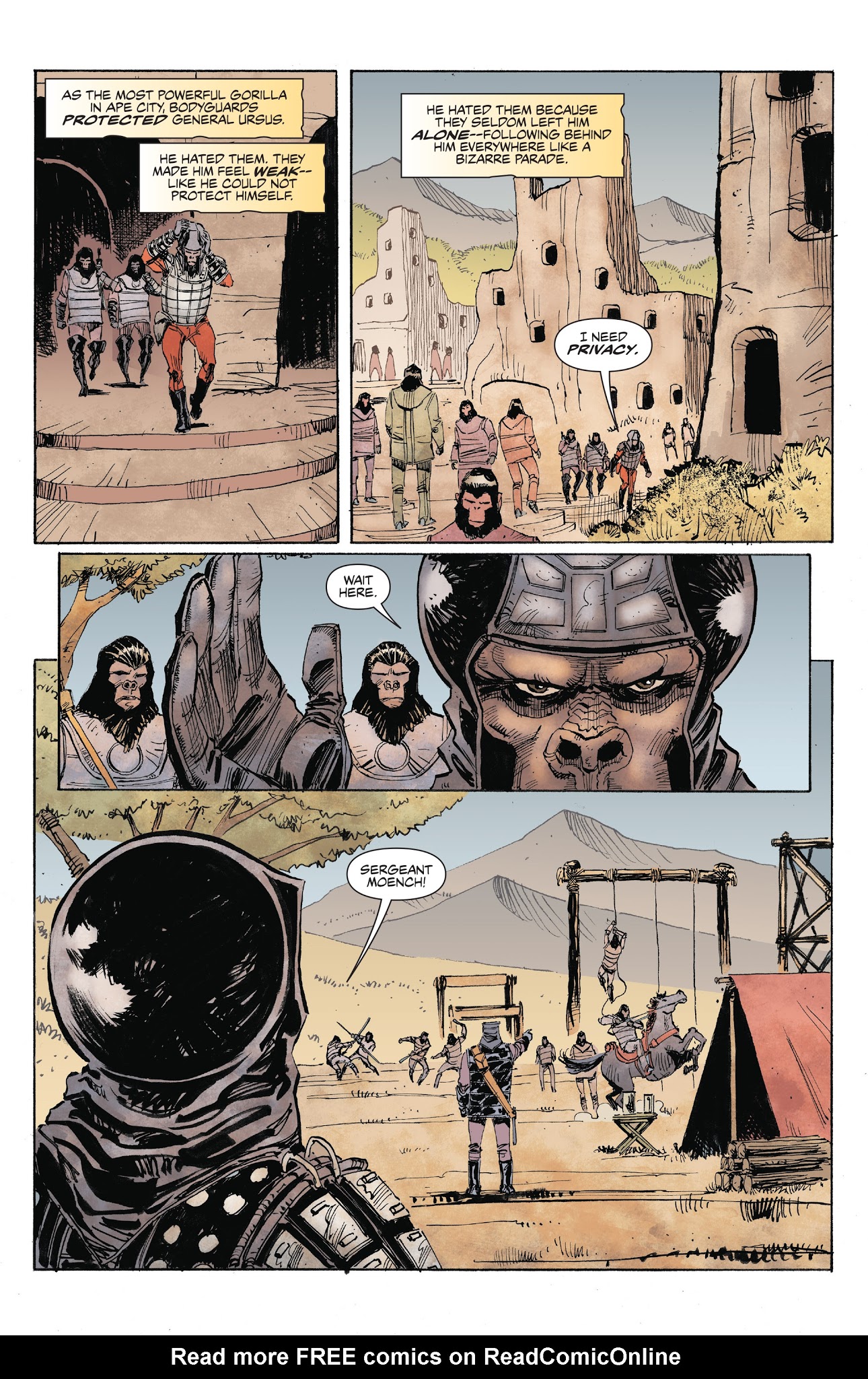 Read online Planet of the Apes: Ursus comic -  Issue #2 - 8