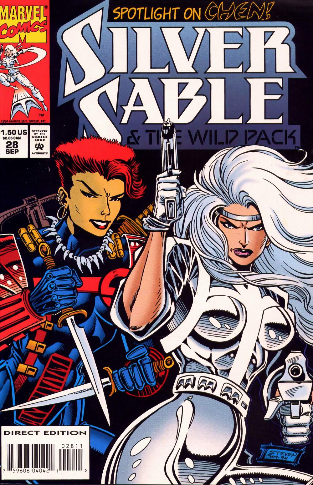 Read online Silver Sable and the Wild Pack comic -  Issue #28 - 1