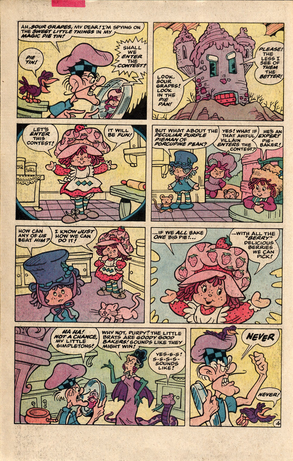 Read online Strawberry Shortcake (1985) comic -  Issue #1 - 6