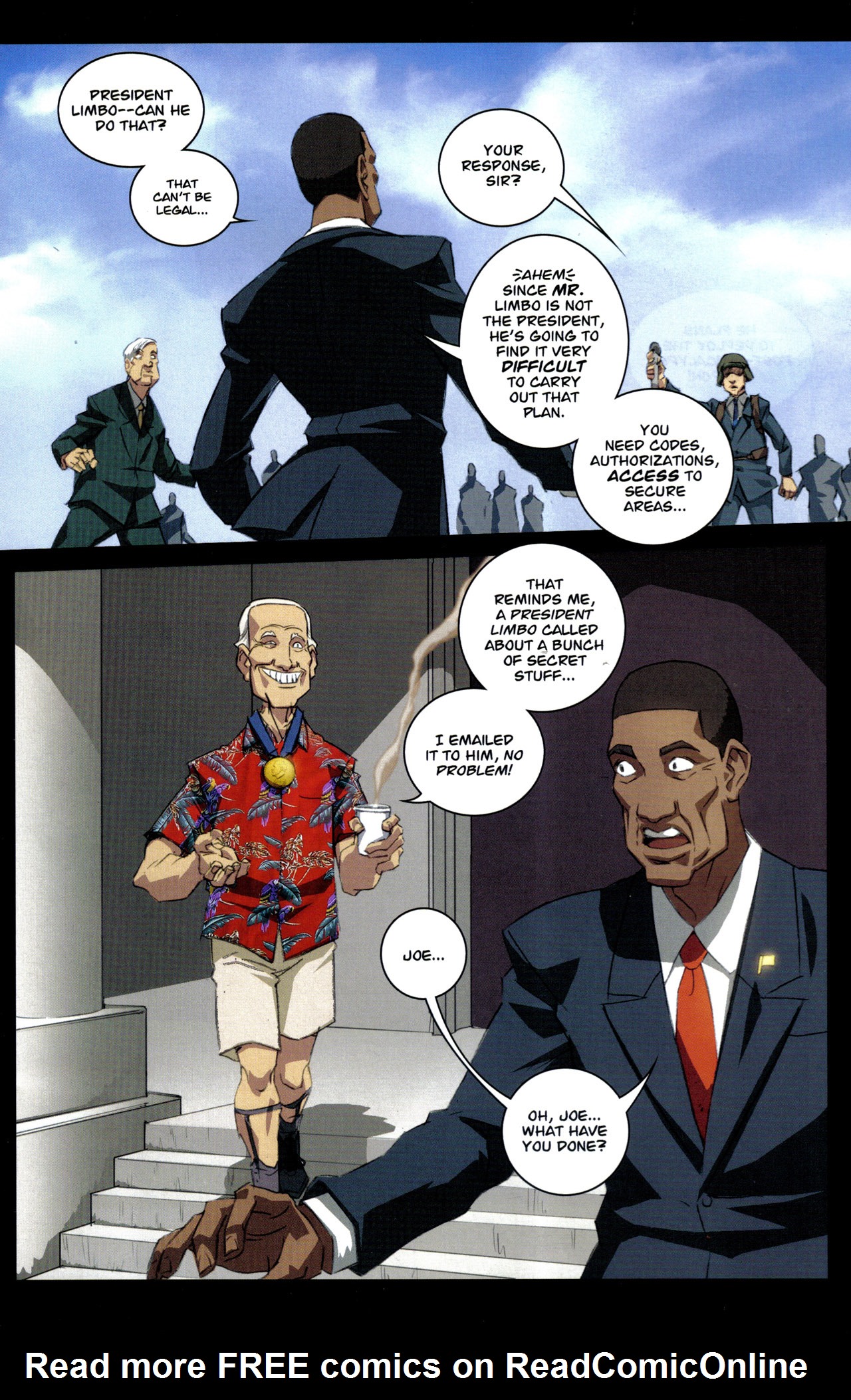 Read online President Evil comic -  Issue #3 - 18
