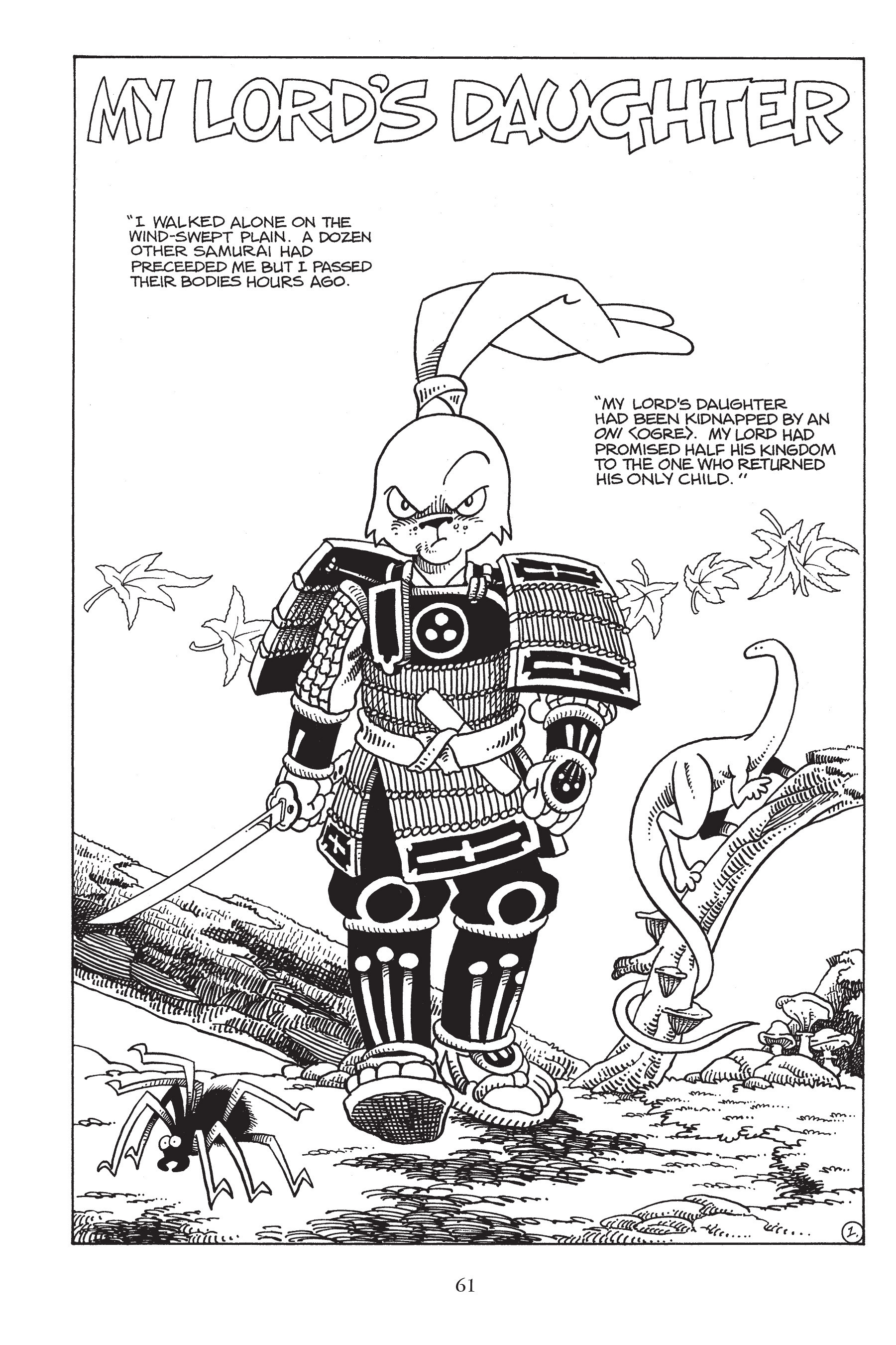 Read online Usagi Yojimbo (1987) comic -  Issue # _TPB 6 - 61