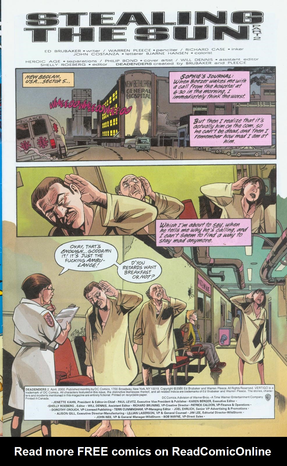 Read online Deadenders comic -  Issue #2 - 2