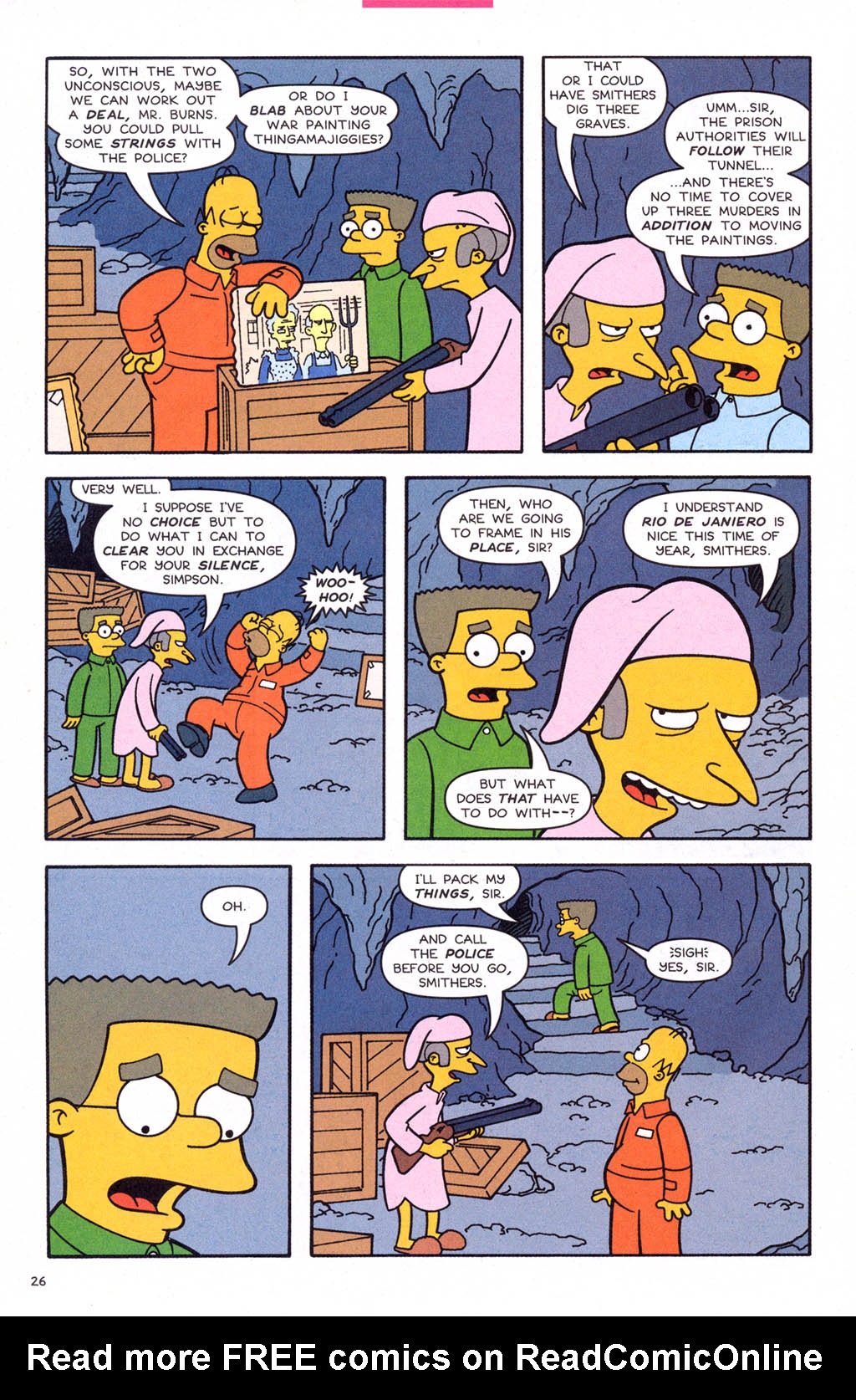 Read online Simpsons Comics comic -  Issue #108 - 27