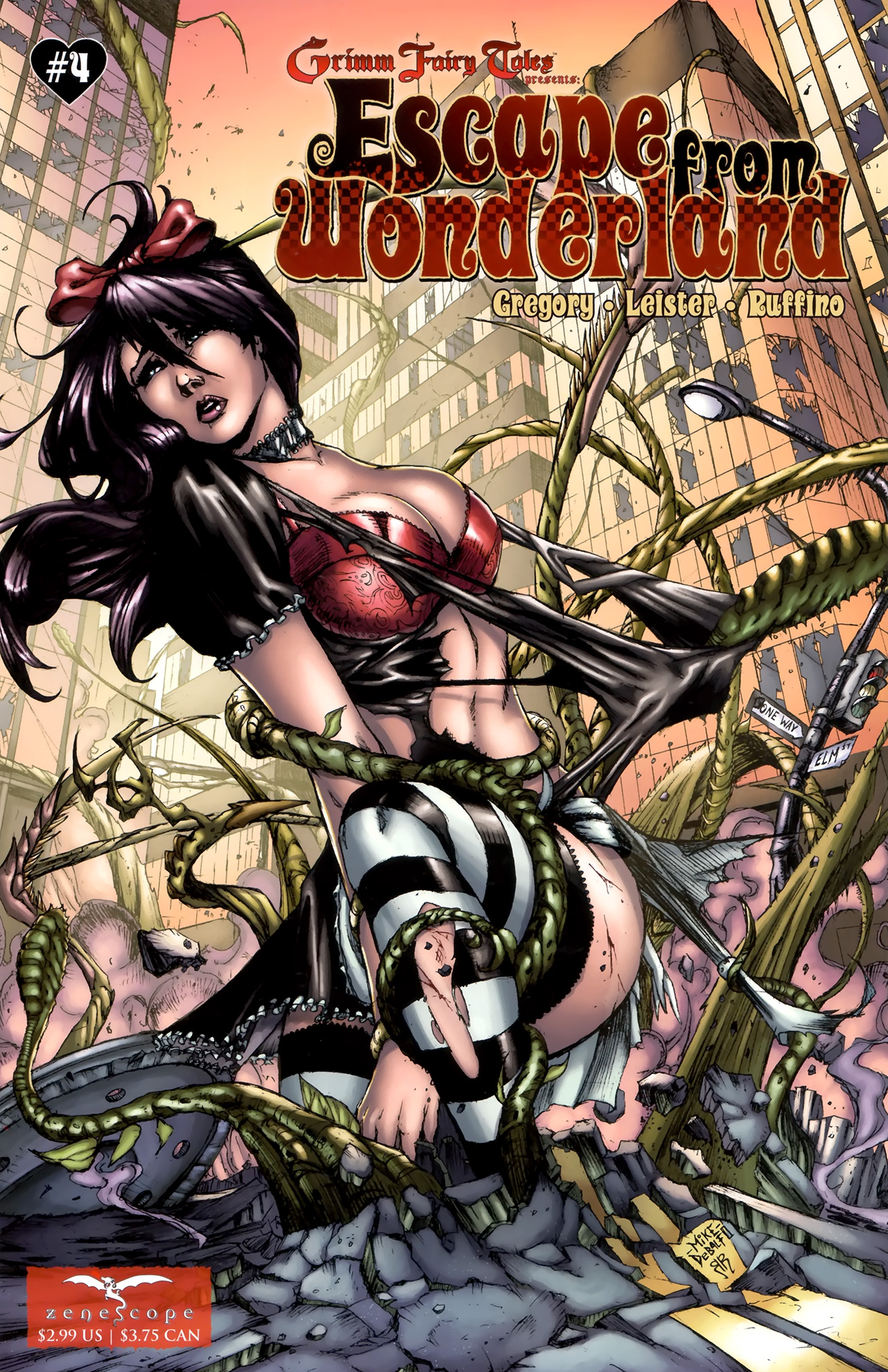Read online Grimm Fairy Tales: Escape From Wonderland comic -  Issue #4 - 1