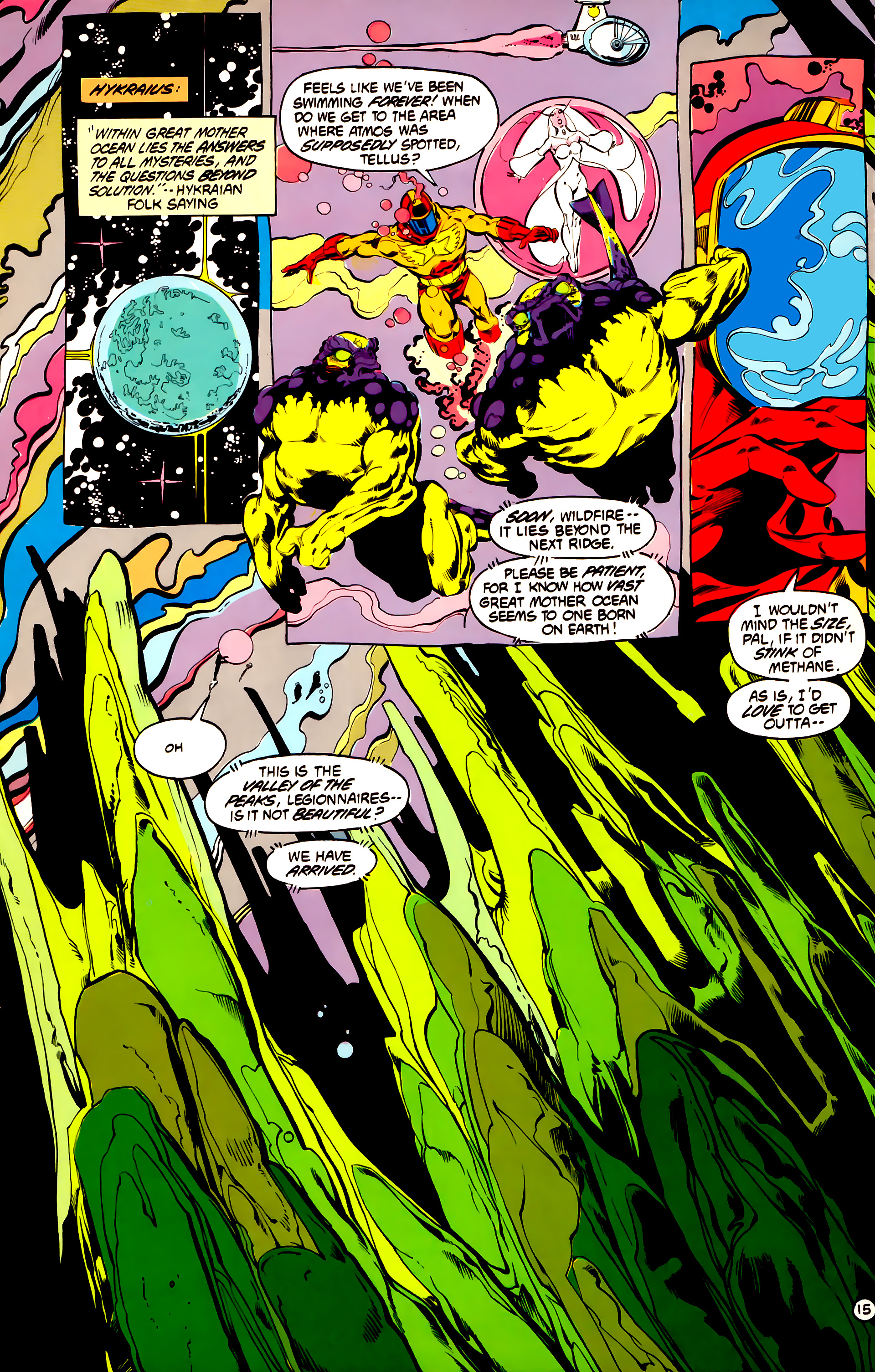 Read online Legion of Super-Heroes (1984) comic -  Issue #32 - 15