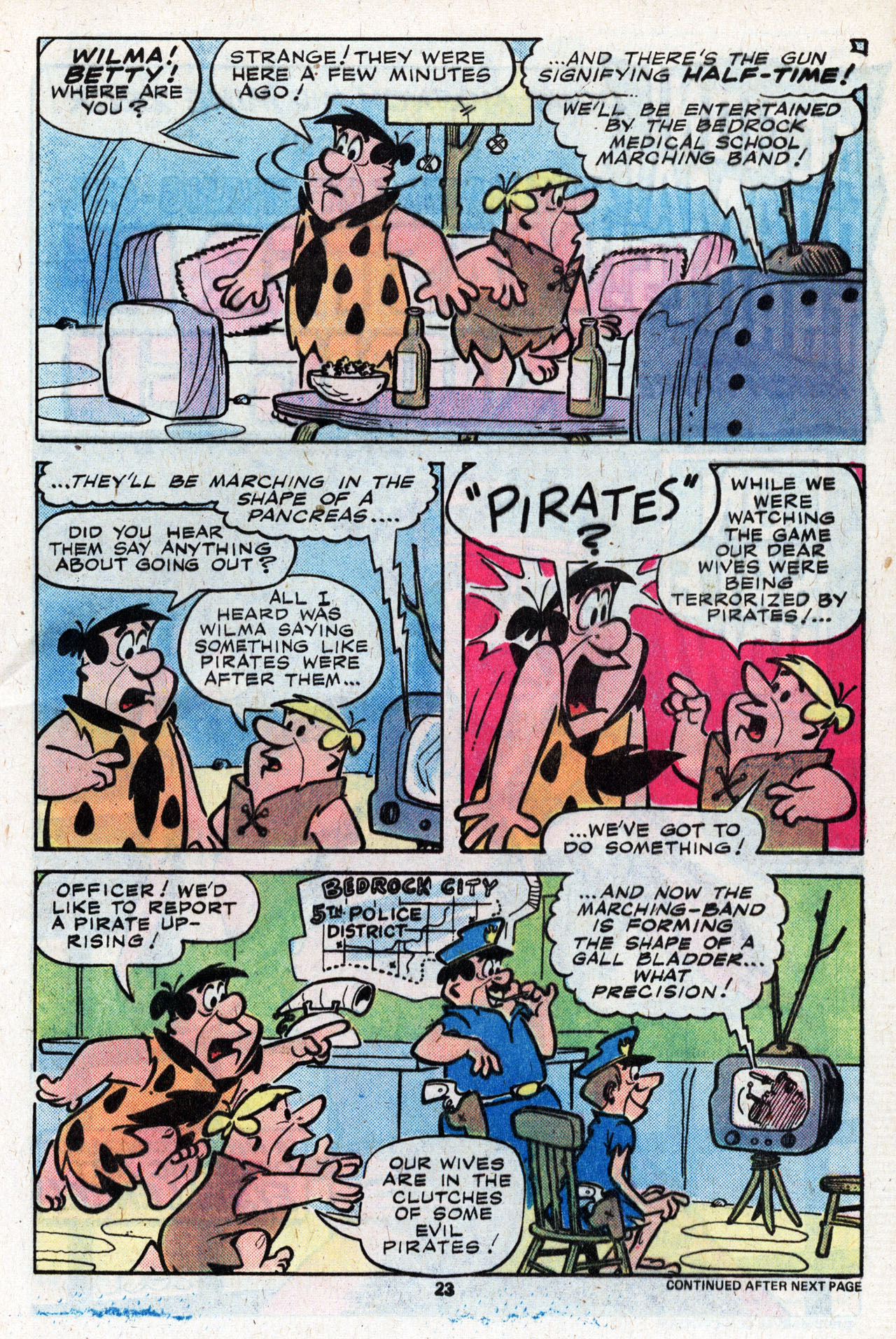 Read online The Flintstones (1977) comic -  Issue #9 - 25