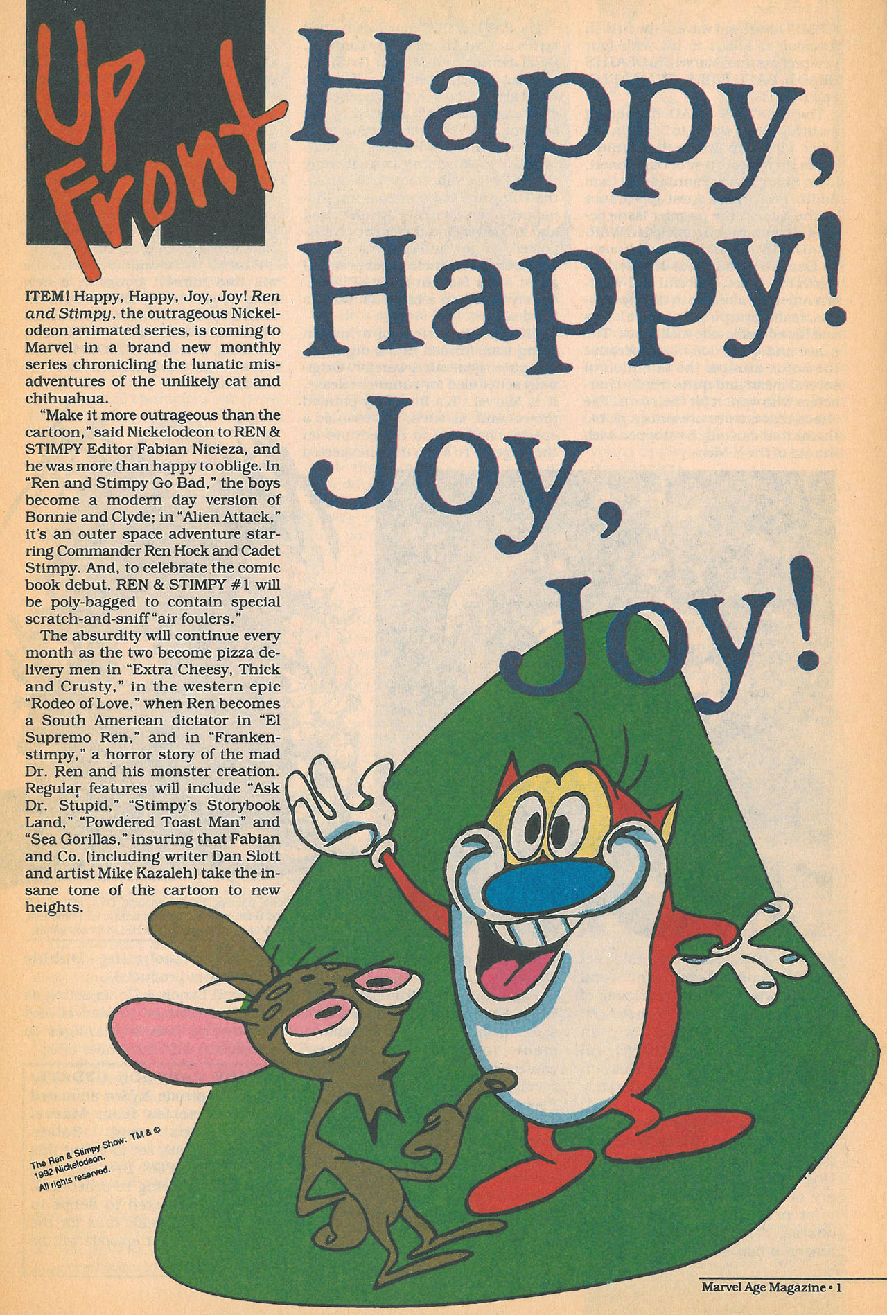 Read online Marvel Age comic -  Issue #117 - 3