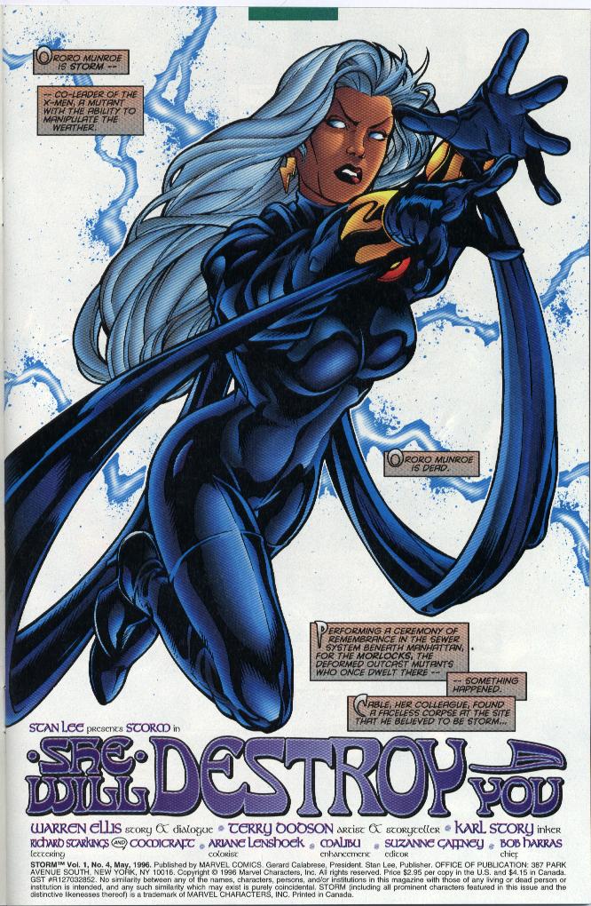 Read online Storm (1996) comic -  Issue #4 - 2