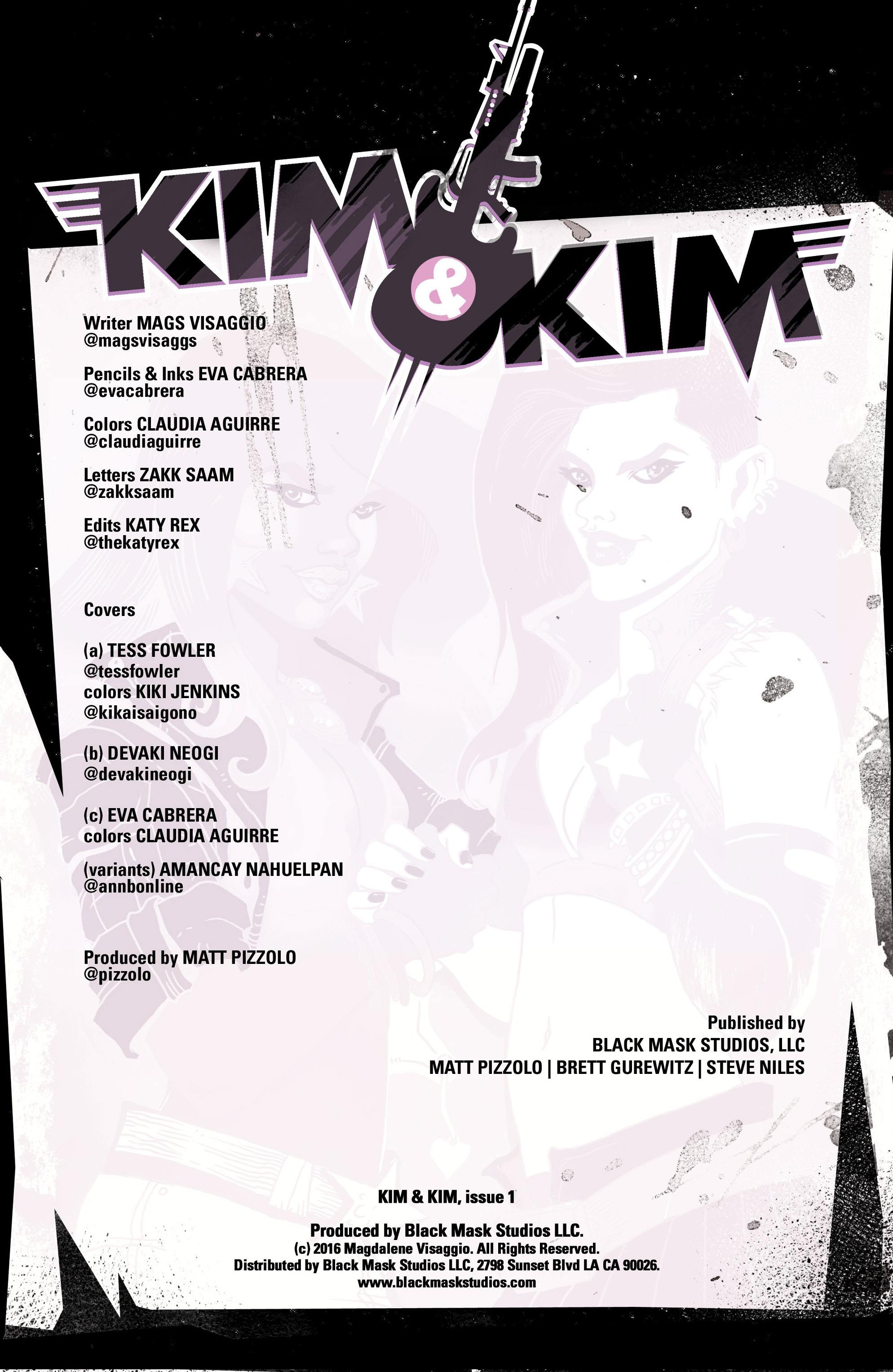 Read online Kim & Kim comic -  Issue #1 - 2