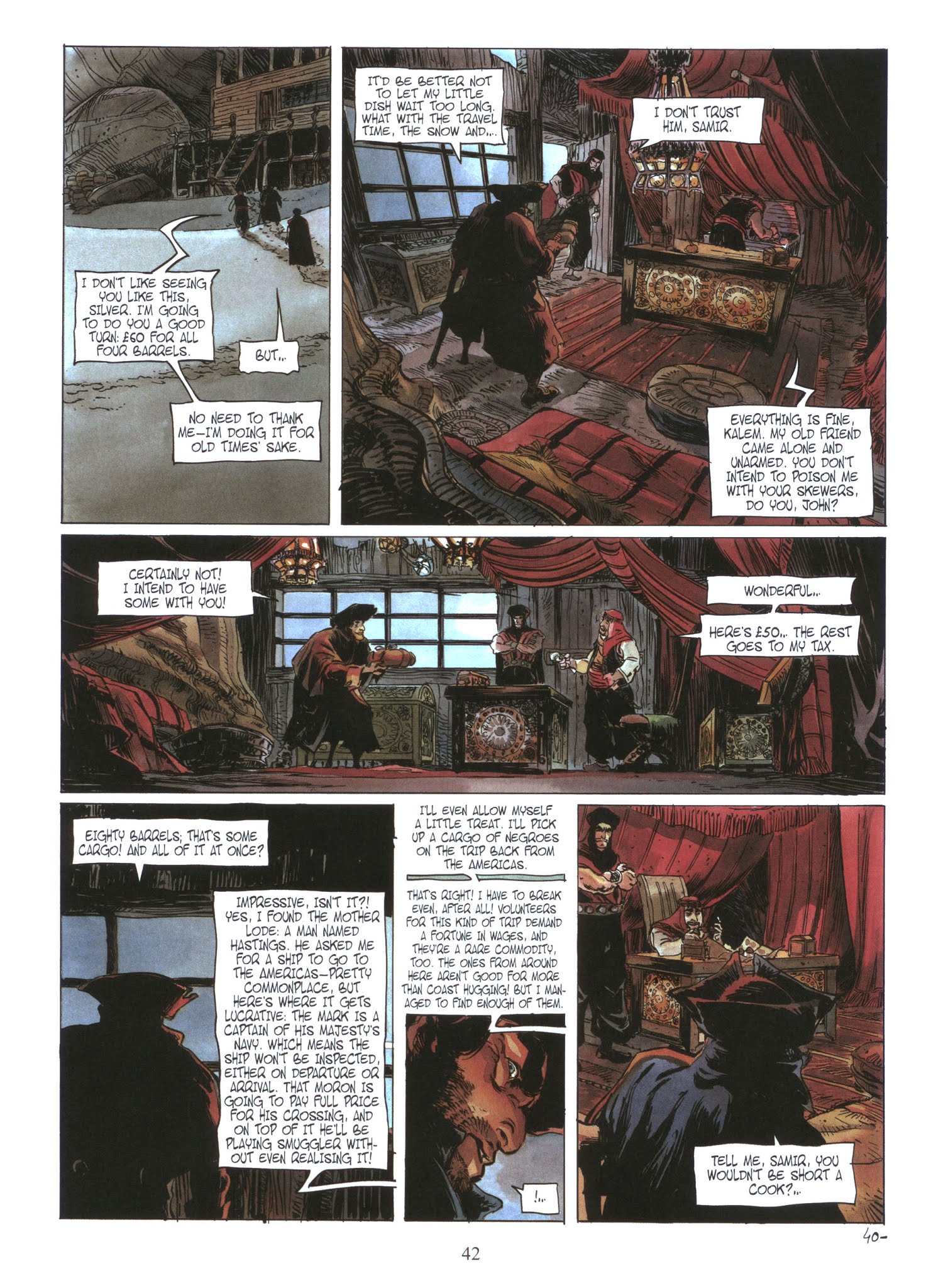 Read online Long John Silver comic -  Issue #1 - 43