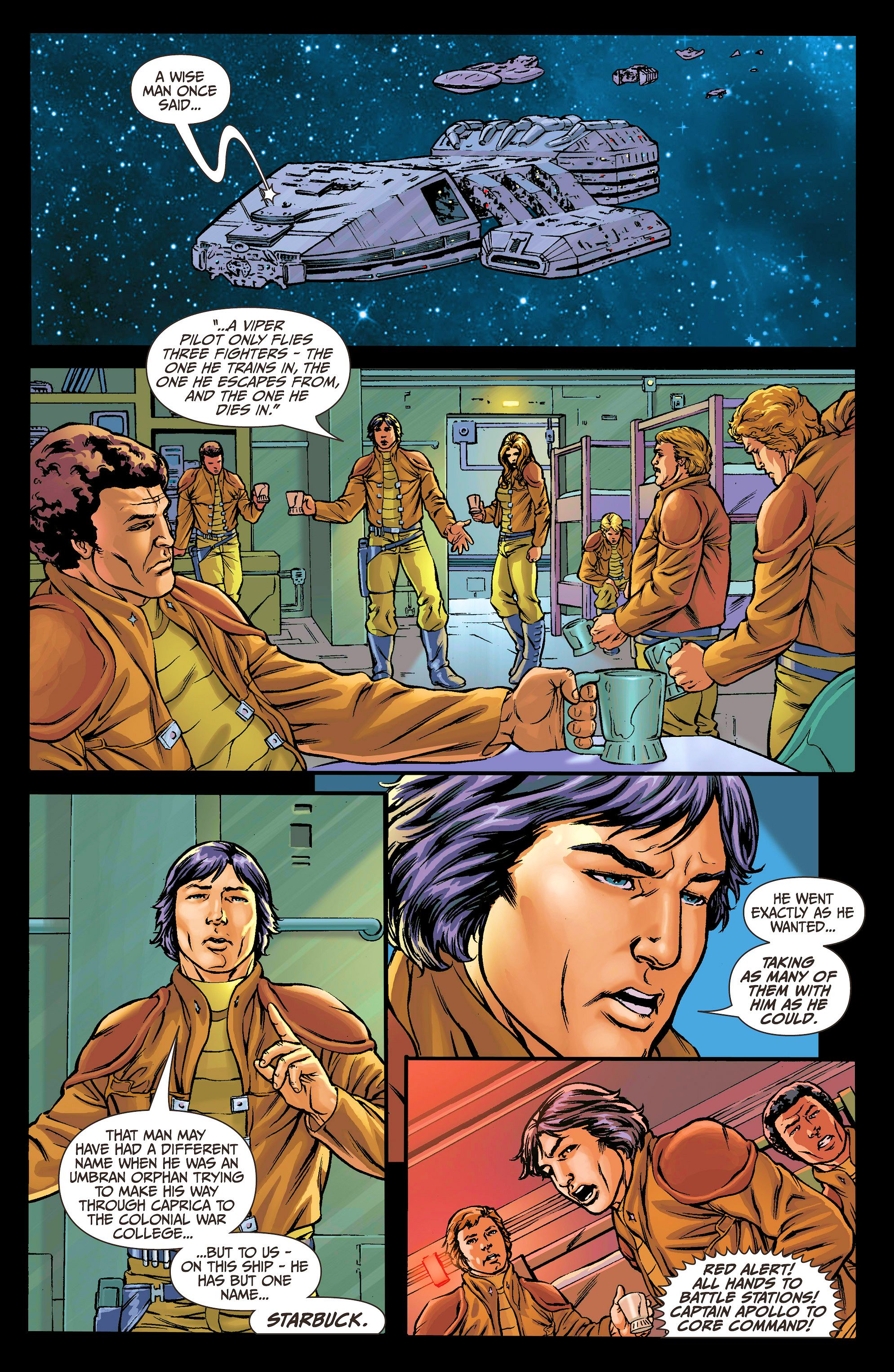 Read online Battlestar Galactica: Cylon Apocalypse comic -  Issue #4 - 12