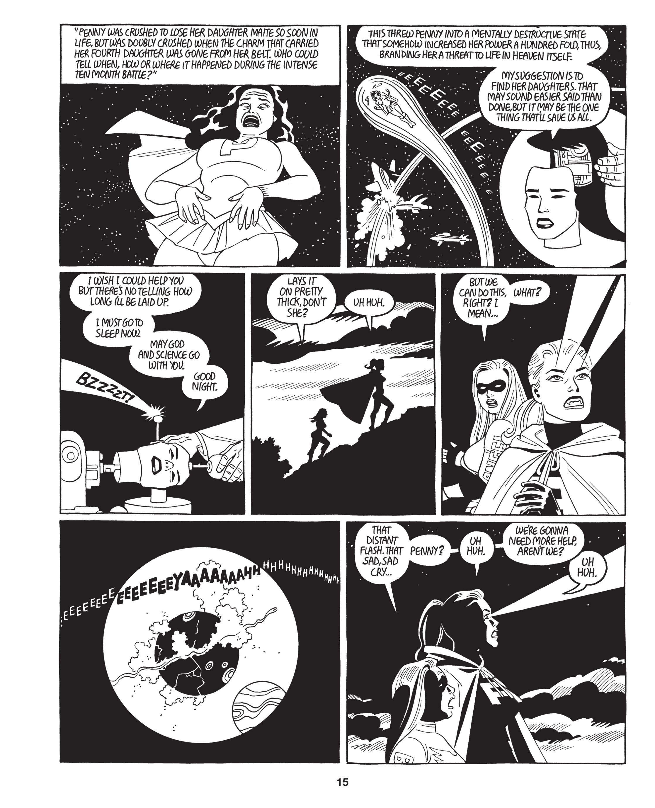 Read online Love and Rockets: New Stories comic -  Issue #1 - 17