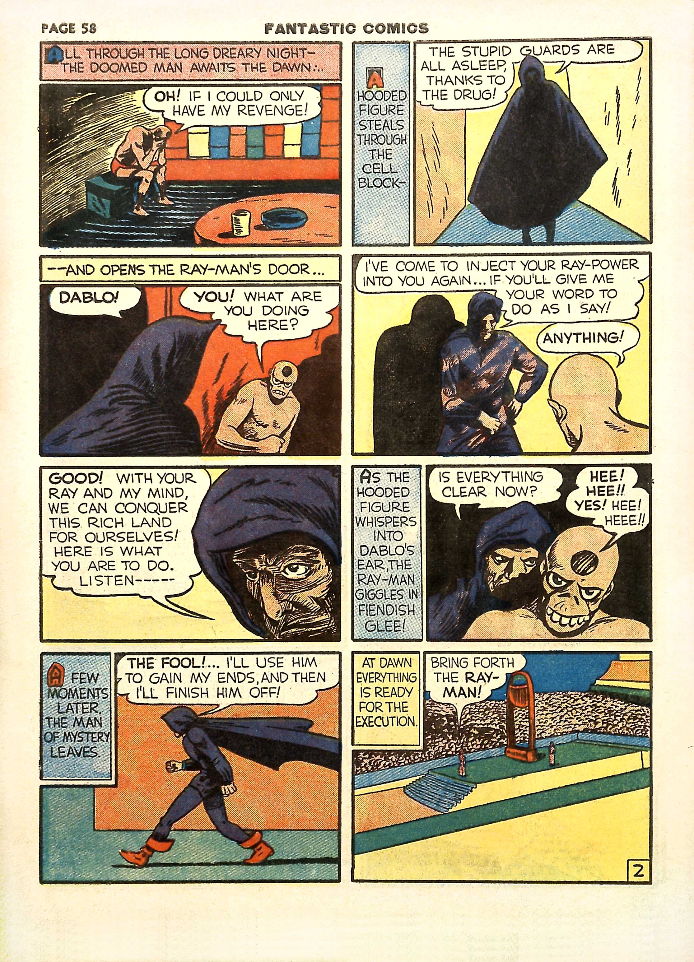 Read online Fantastic Comics comic -  Issue #11 - 61