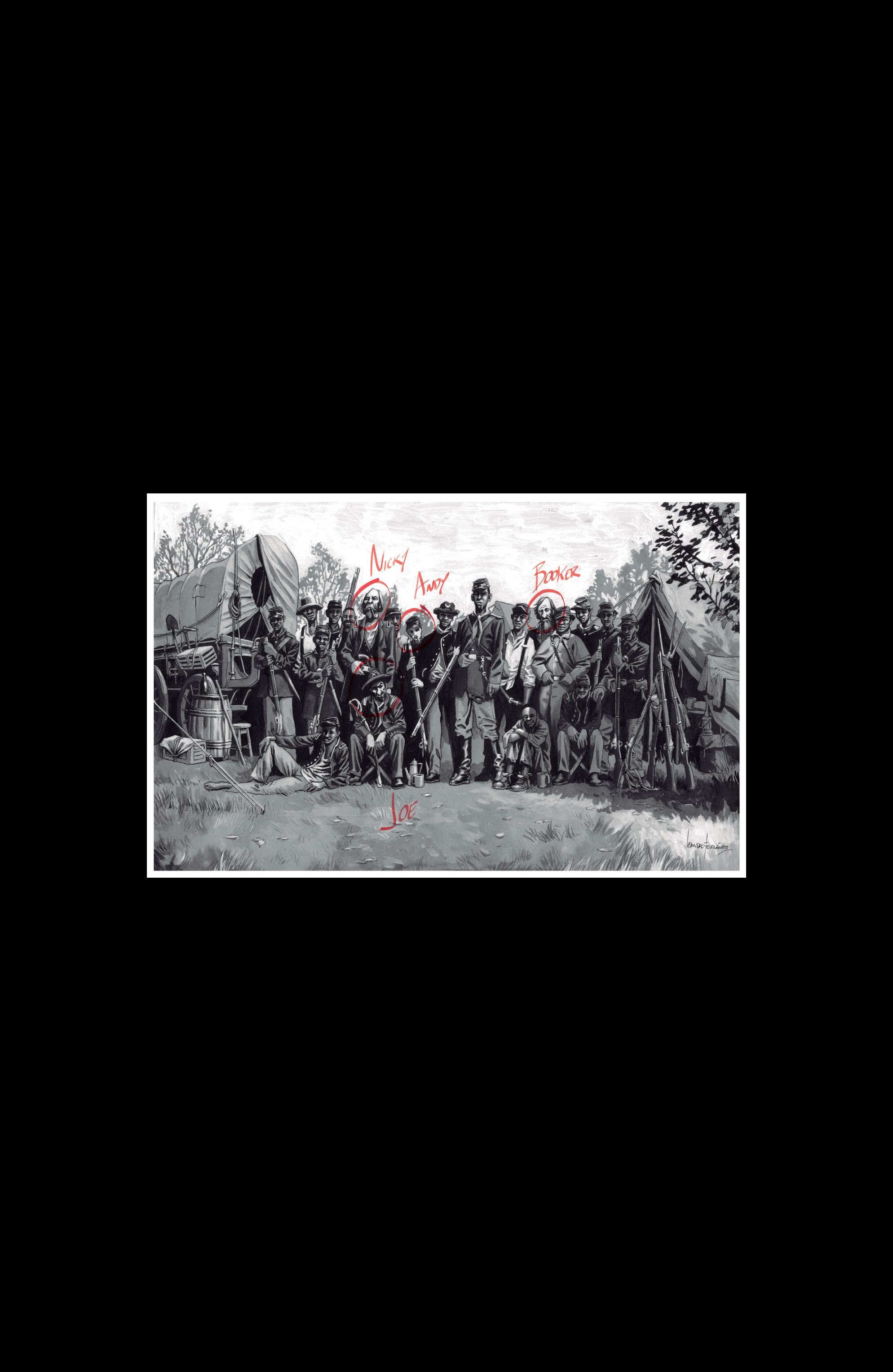 Read online The Old Guard: Tales Through Time comic -  Issue #4 - 16