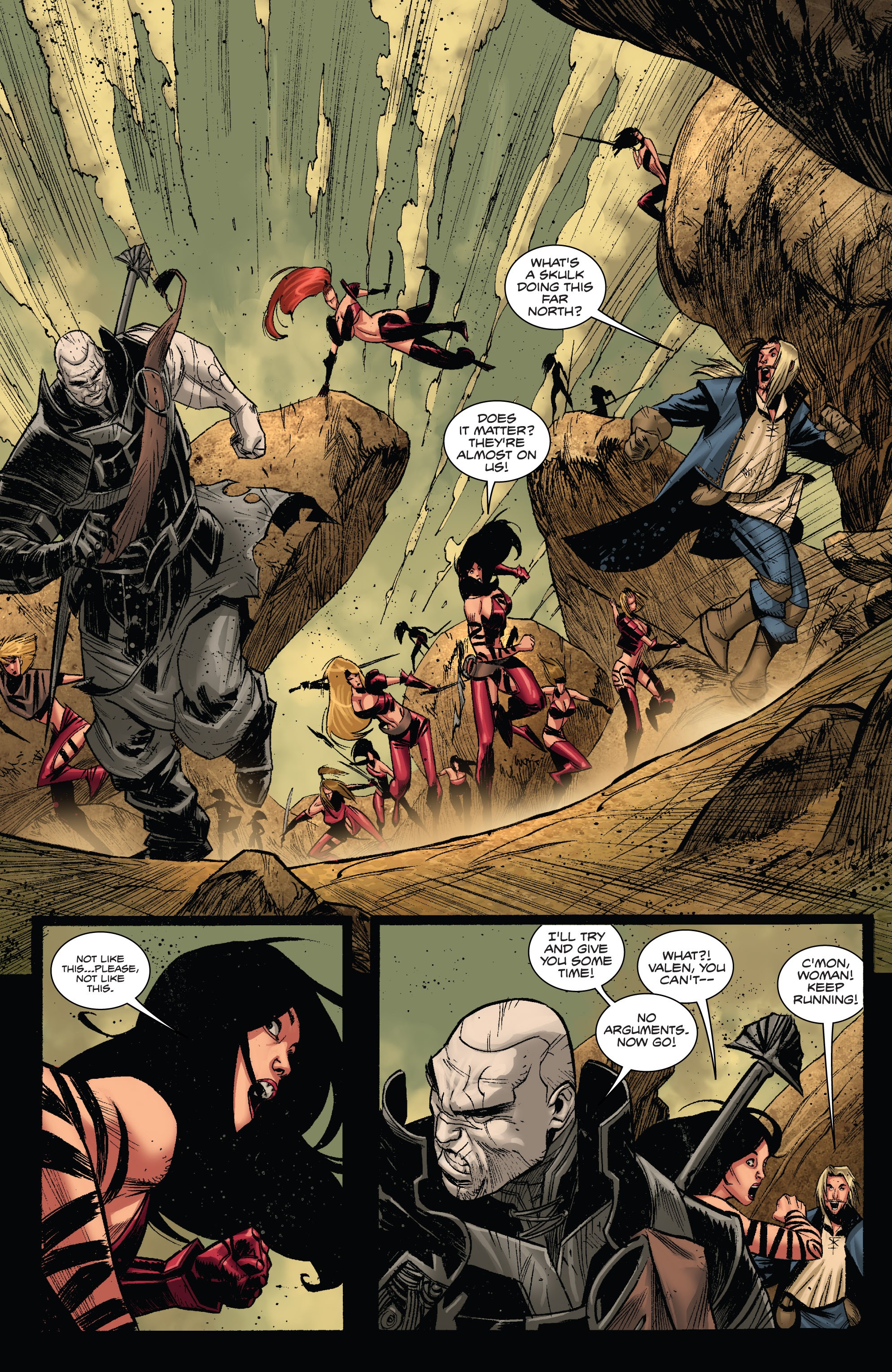 Read online Valen the Outcast comic -  Issue #6 - 8