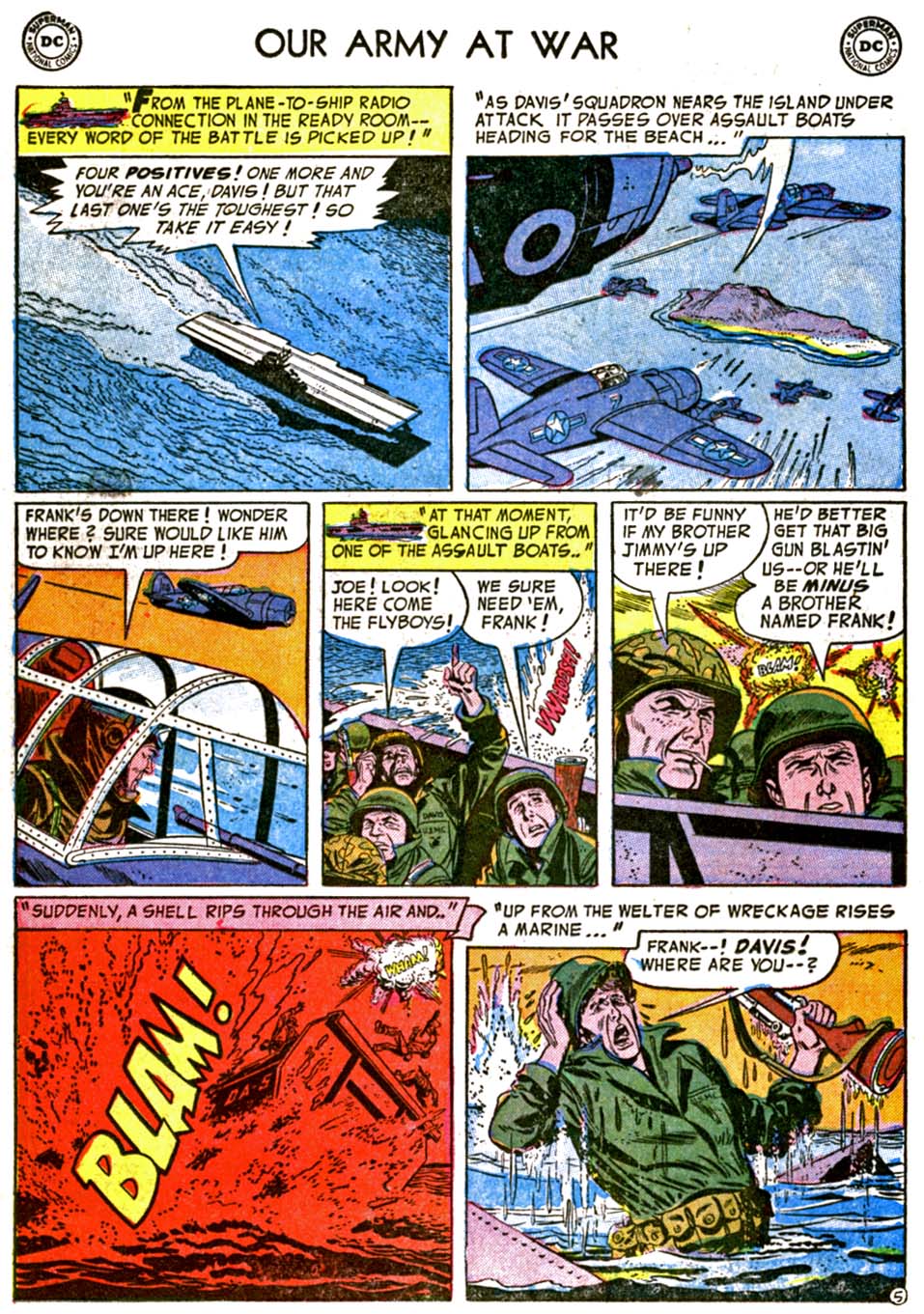 Read online Our Army at War (1952) comic -  Issue #21 - 14