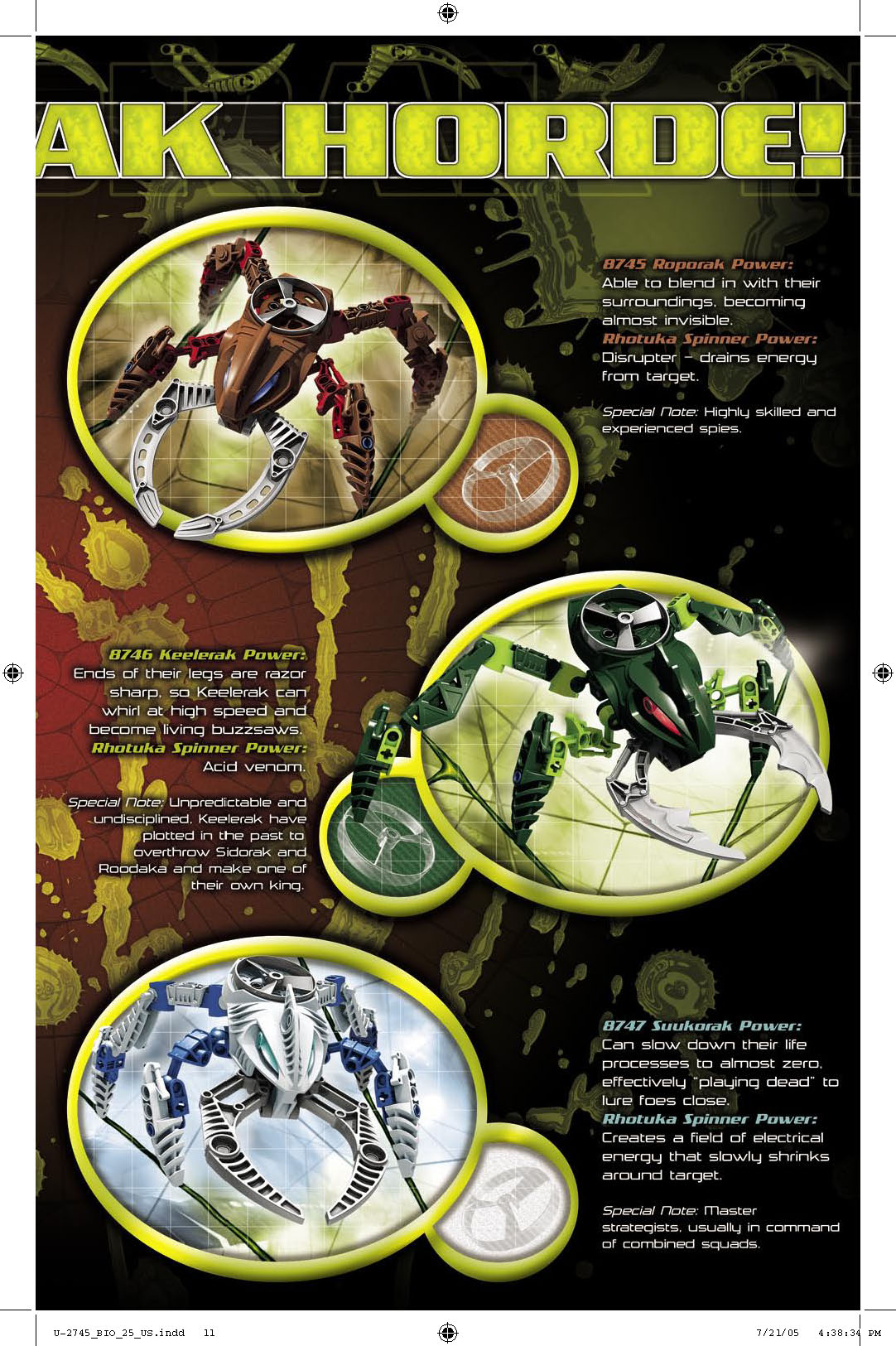 Read online Bionicle comic -  Issue #25 - 11