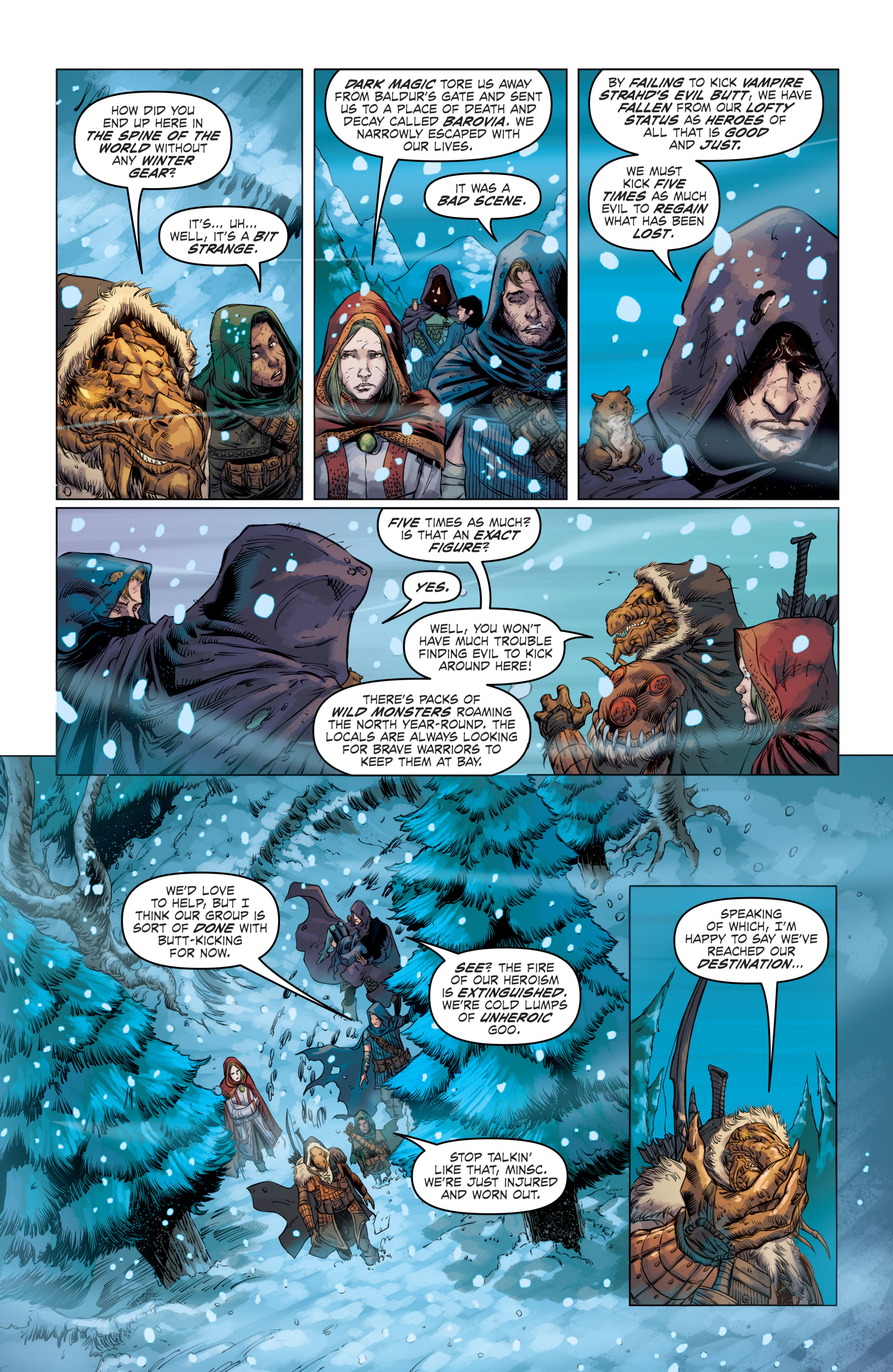 Read online Dungeons & Dragons: Frost Giant's Fury comic -  Issue #2 - 7