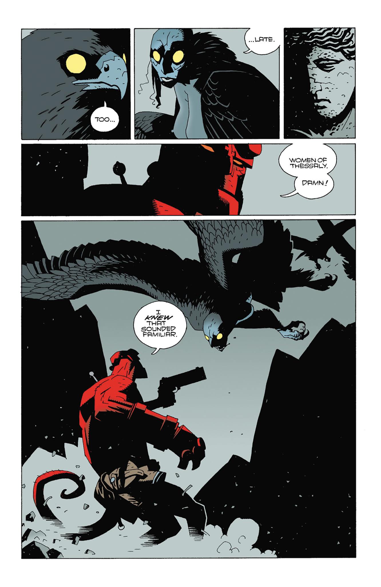 Read online Hellboy: Wake the Devil comic -  Issue # _TPB - 55