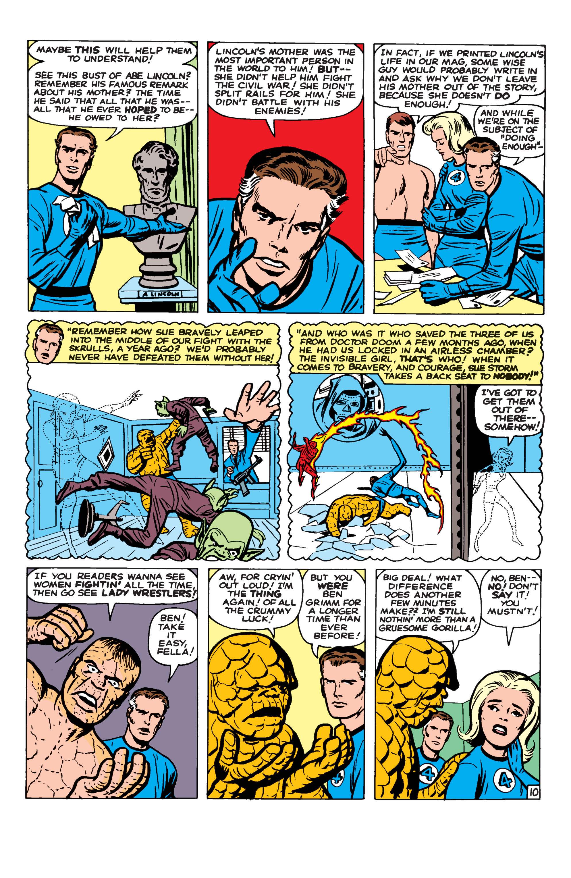 Read online Fantastic Four (1961) comic -  Issue #11 - 11