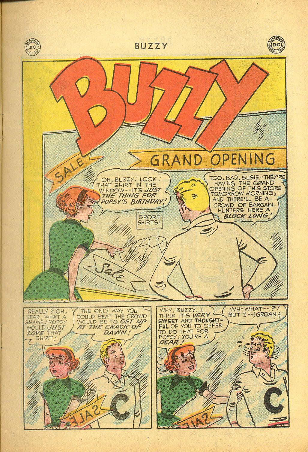 Read online Buzzy comic -  Issue #67 - 11