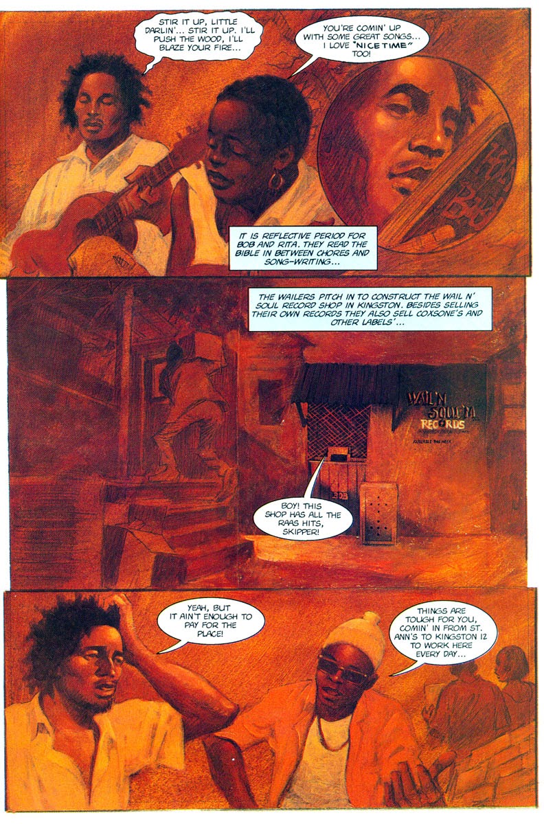 Read online Bob Marley: Tale of the Tuff Gong comic -  Issue #1 - 34