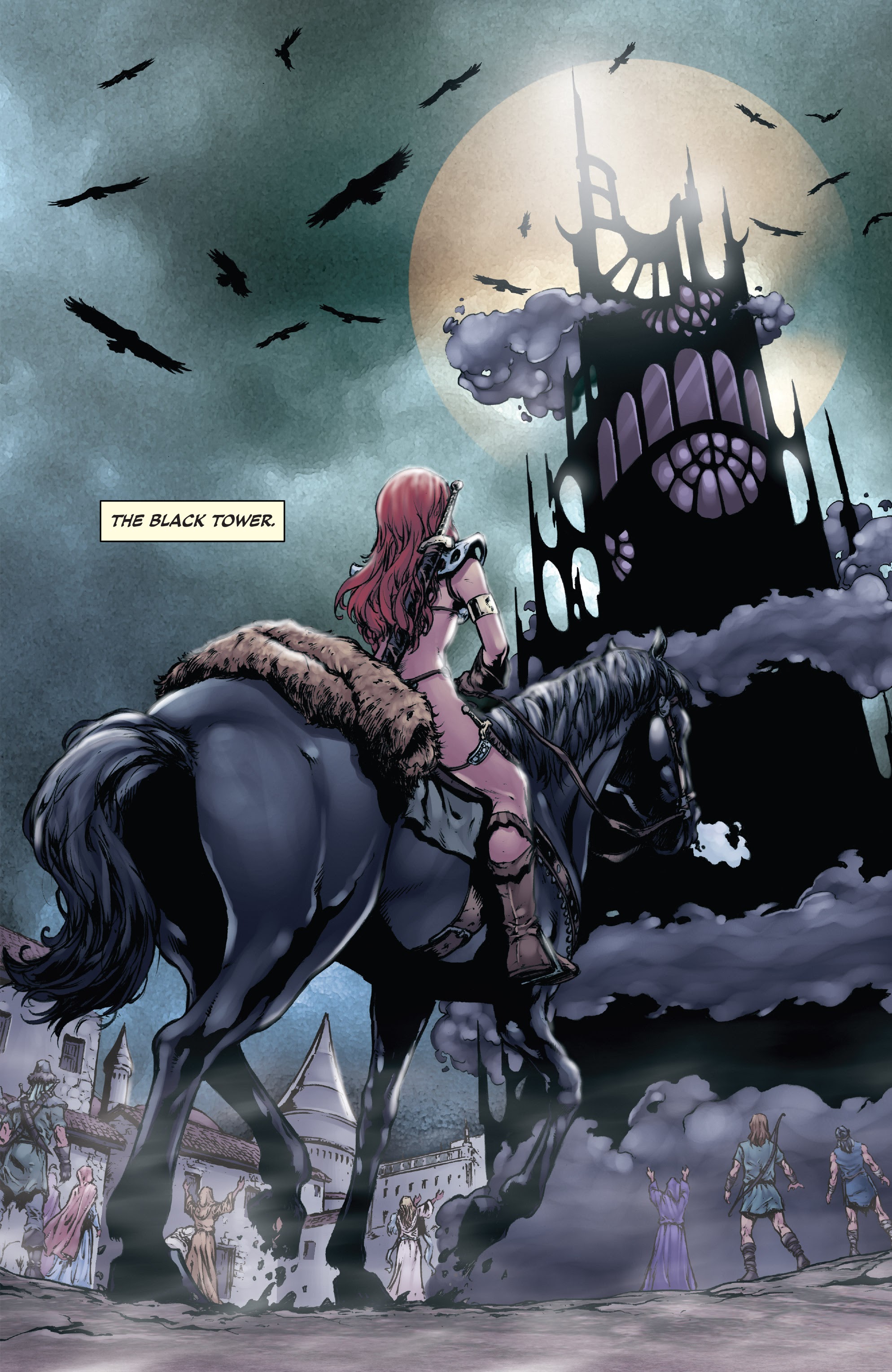 Read online Red Sonja: The Black Tower comic -  Issue #1 - 6