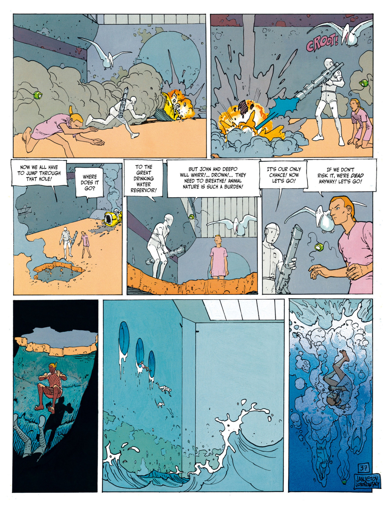 Read online Before the Incal comic -  Issue #3 - 40