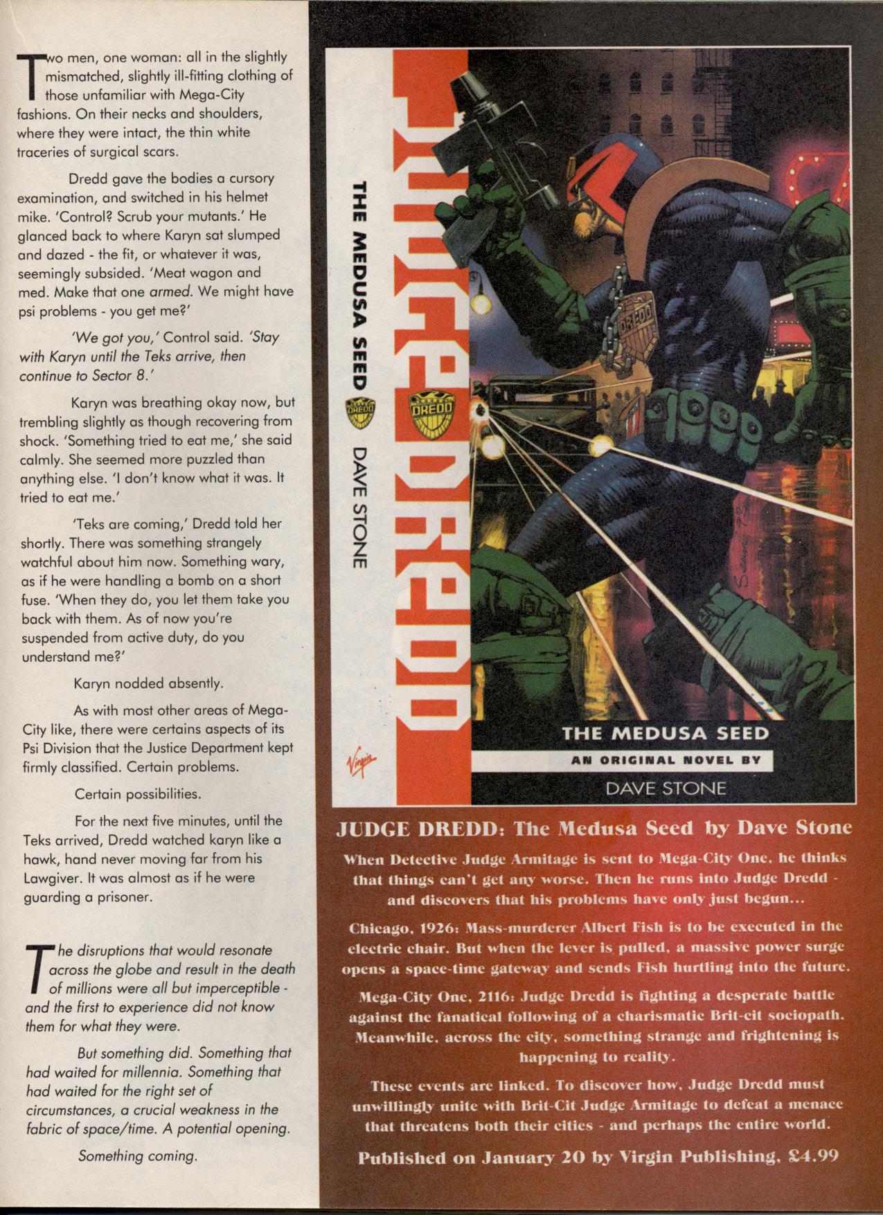 Read online Judge Dredd: The Megazine (vol. 2) comic -  Issue #46 - 23