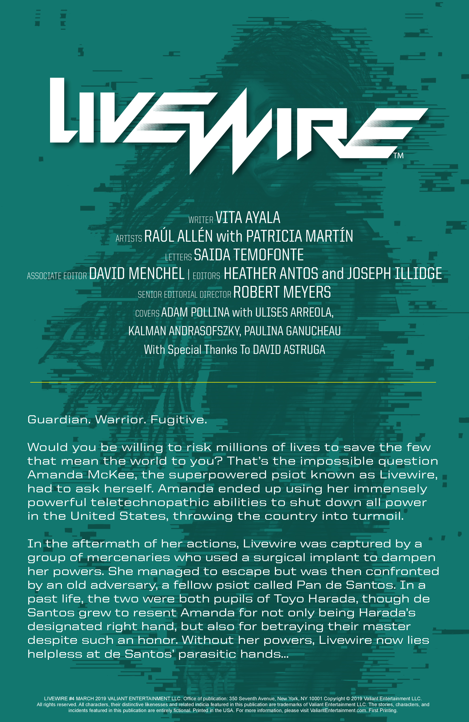 Read online Livewire comic -  Issue #4 - 2