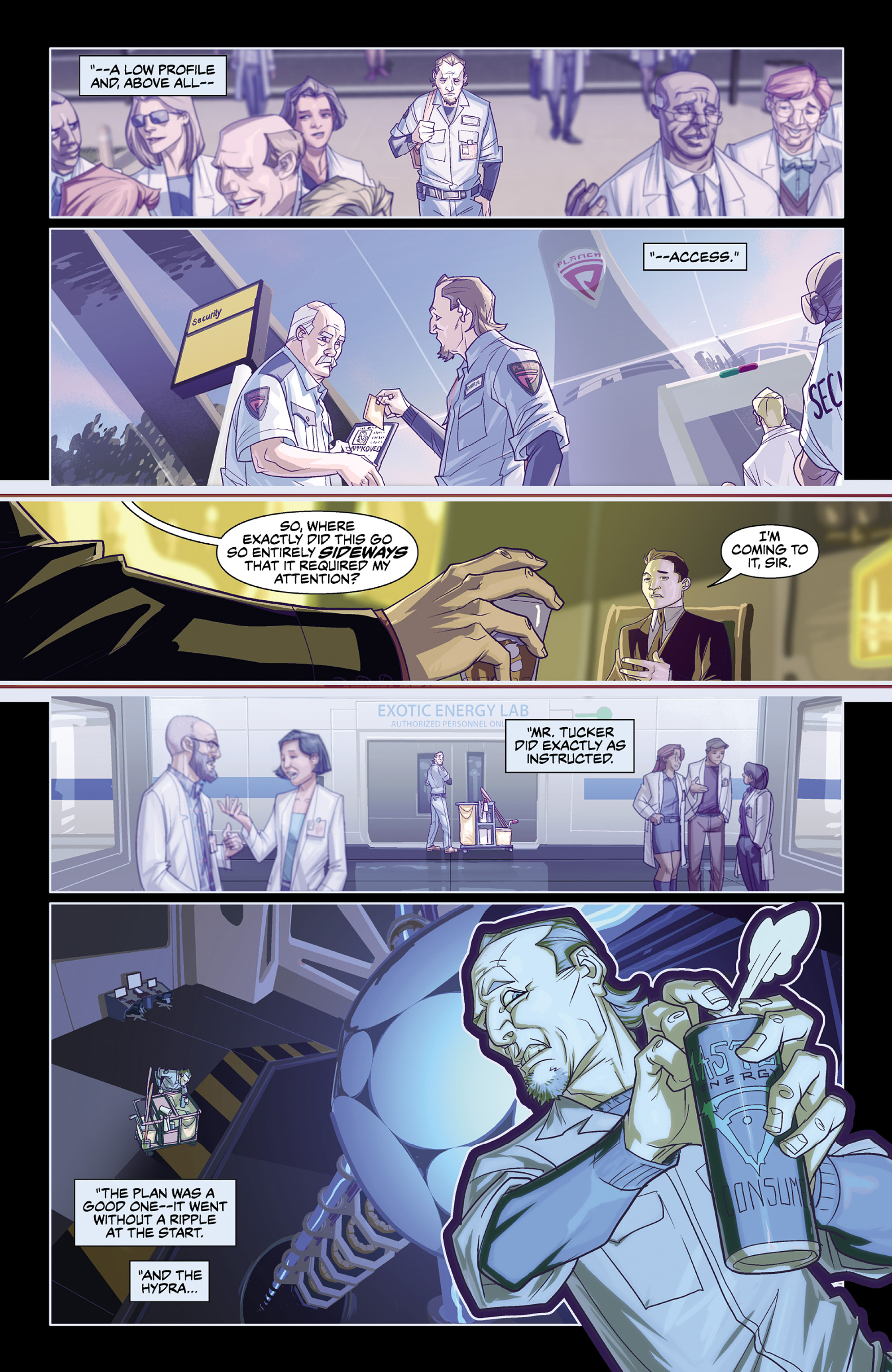 Read online Cryptocracy comic -  Issue #1 - 4