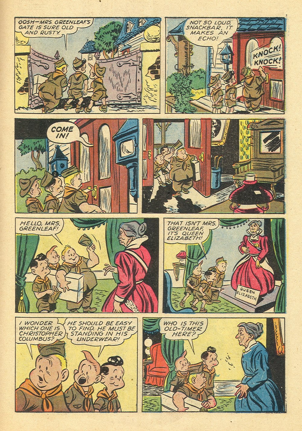 Read online Four Color Comics comic -  Issue #587 - 27