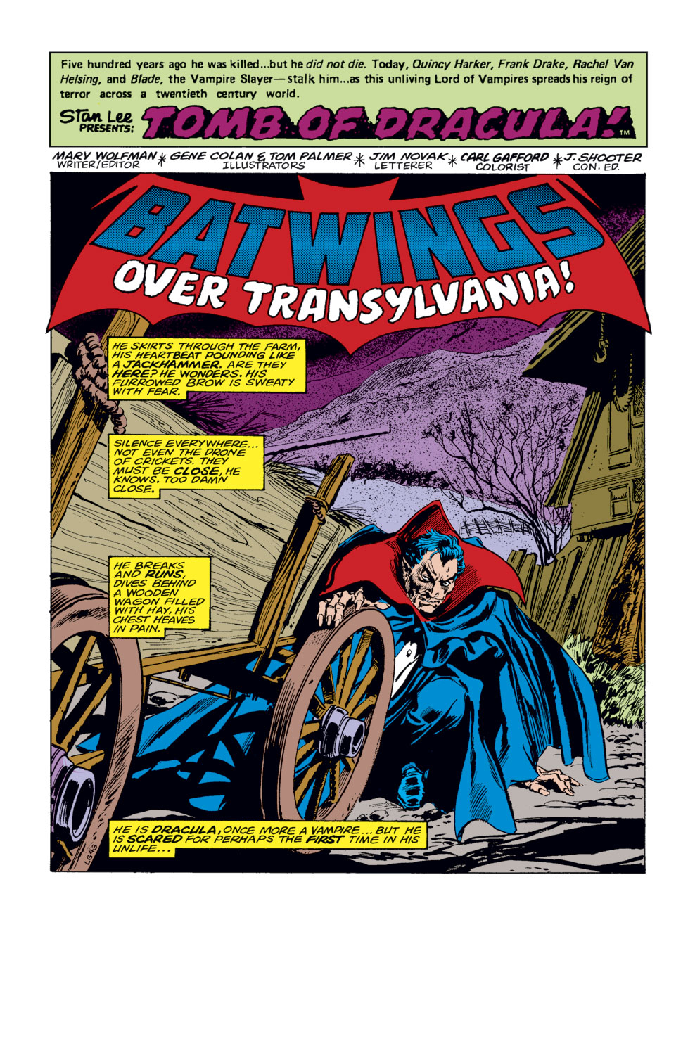 Read online Tomb of Dracula (1972) comic -  Issue #69 - 2