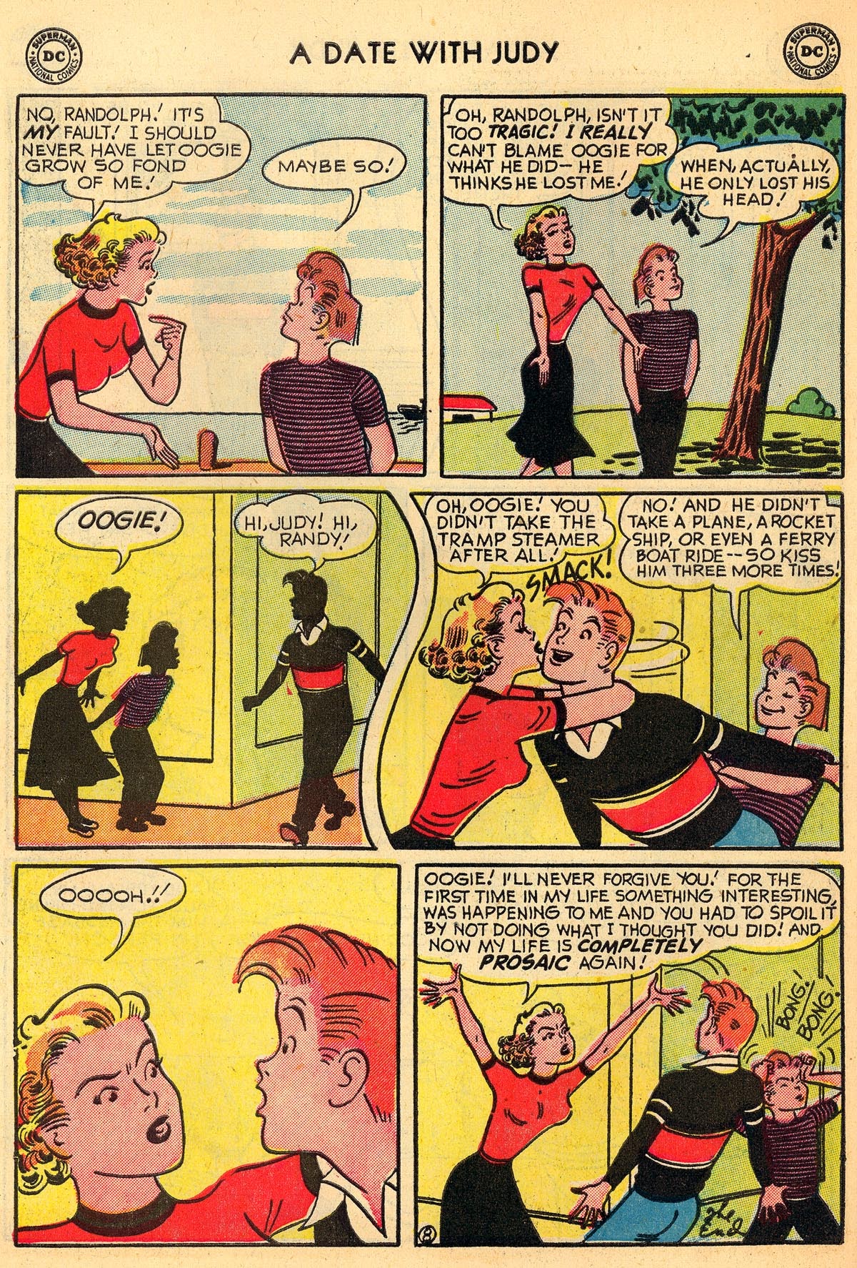 Read online A Date with Judy comic -  Issue #30 - 10