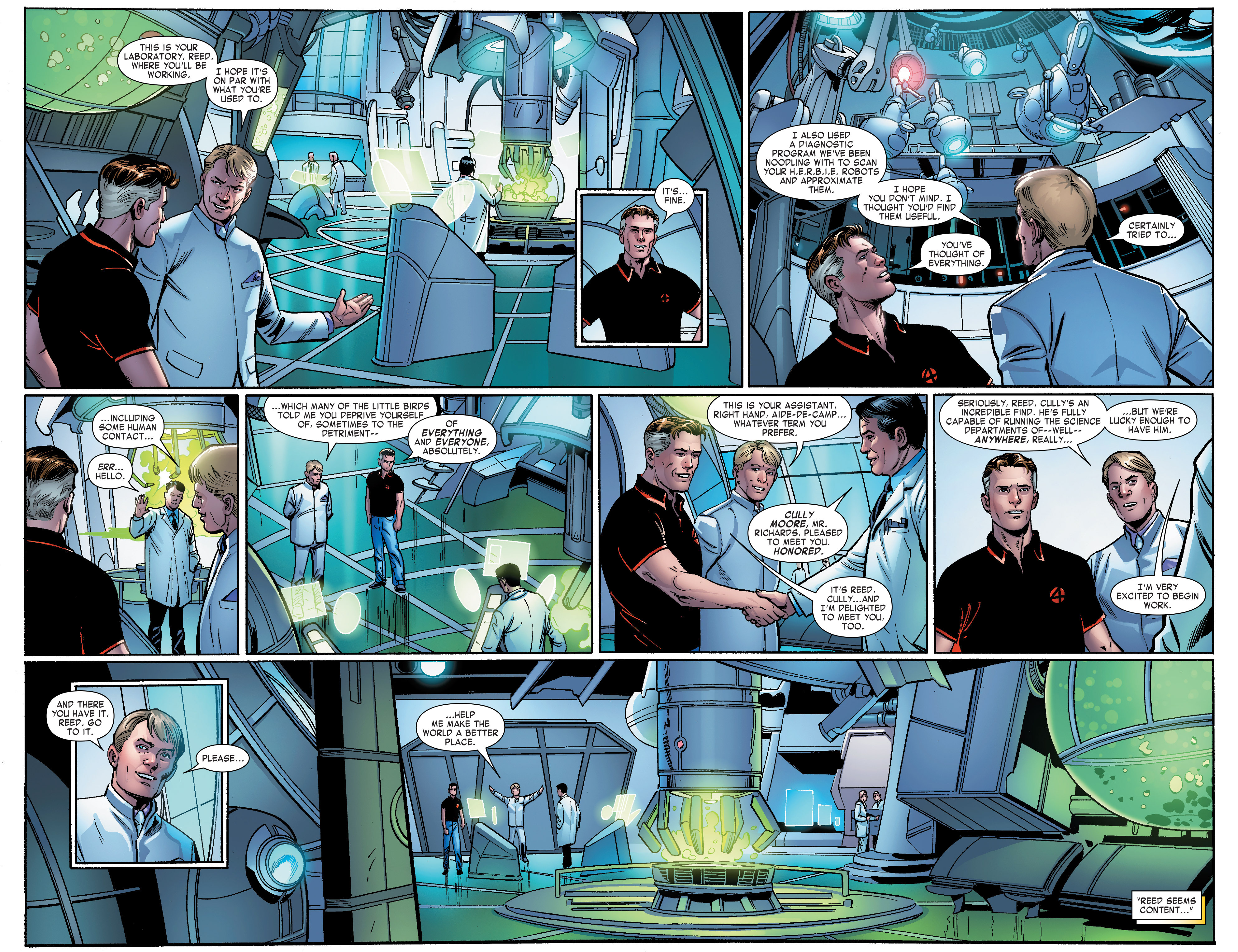 Read online Fantastic Four (2014) comic -  Issue #9 - 5