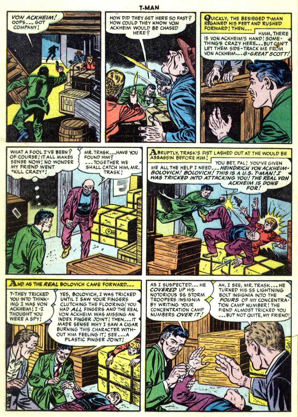 Read online T-Man: World Wide Trouble Shooter comic -  Issue #19 - 12