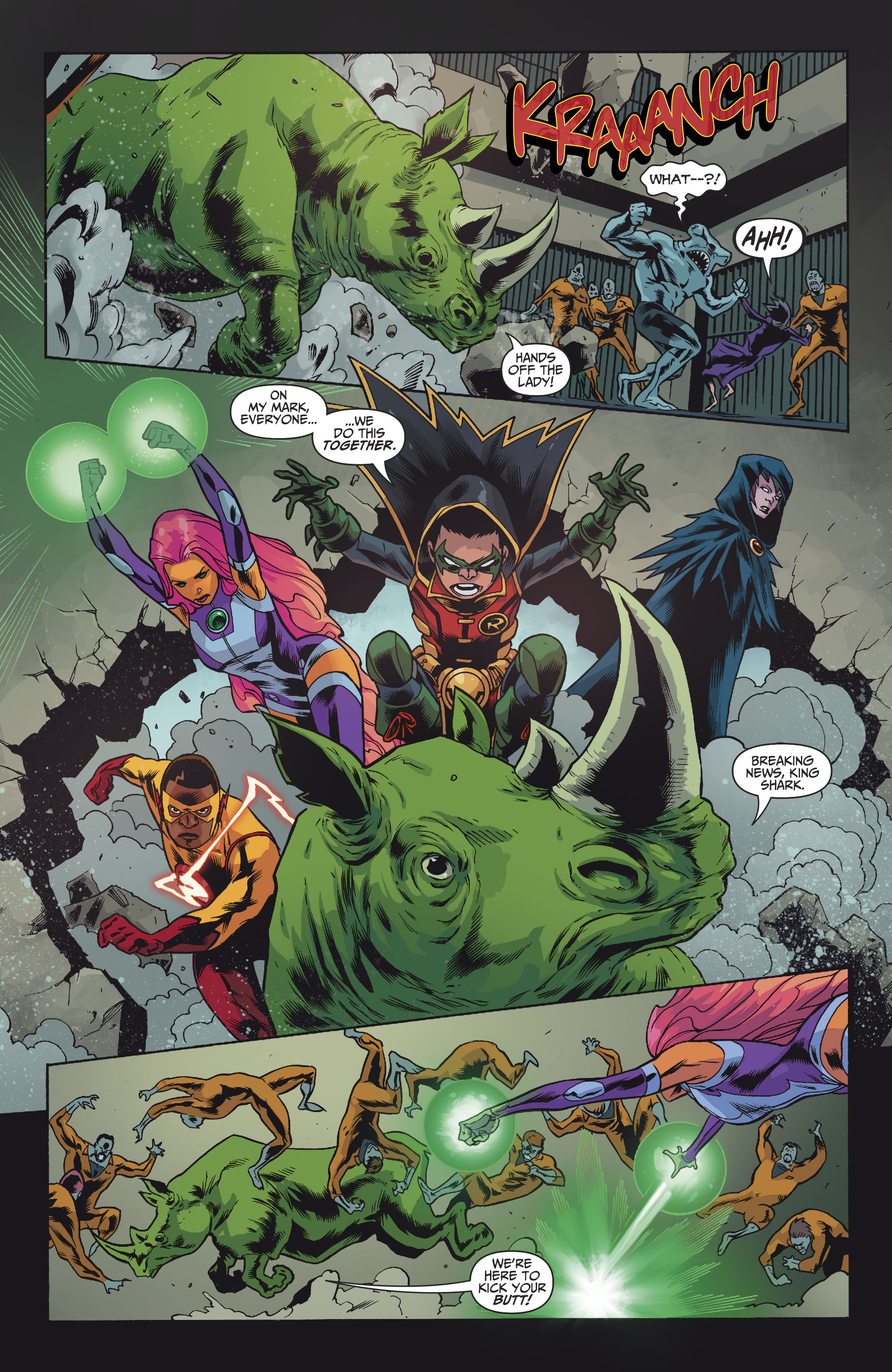 Read online Teen Titans (2016) comic -  Issue #7 - 12