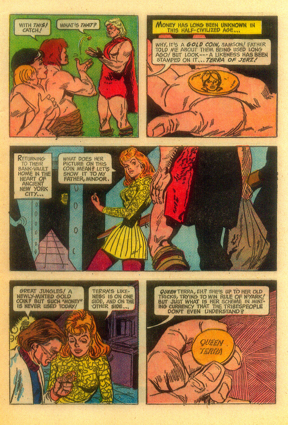 Read online Mighty Samson (1964) comic -  Issue #15 - 6