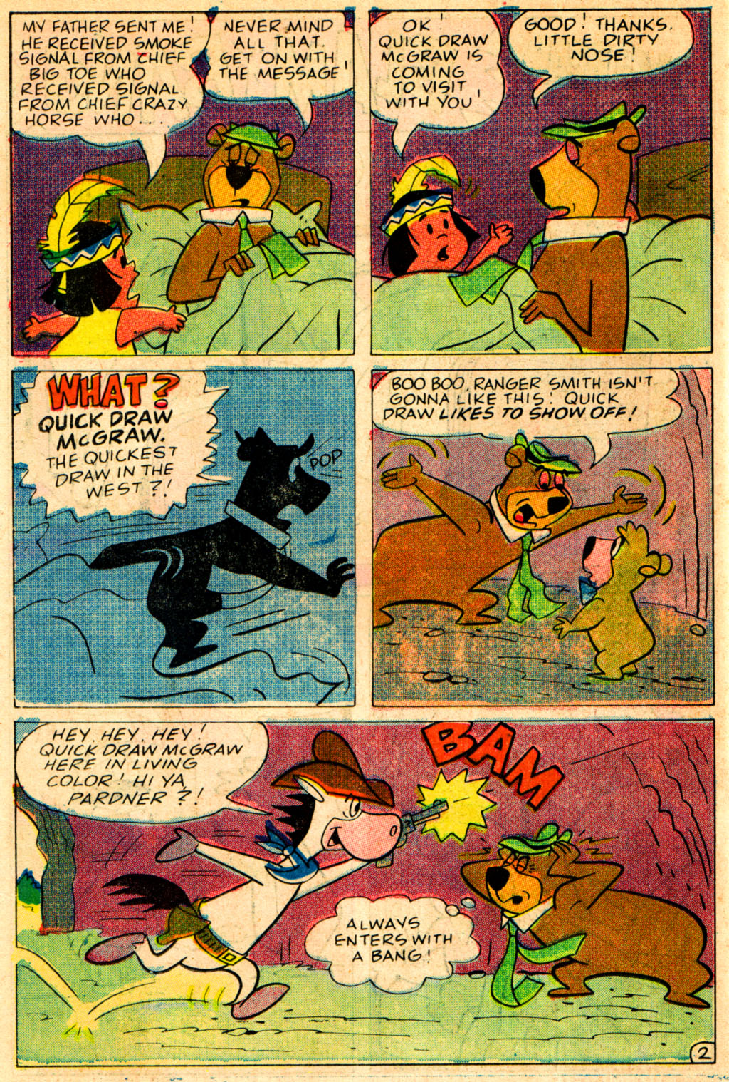 Read online Yogi Bear (1970) comic -  Issue #19 - 21