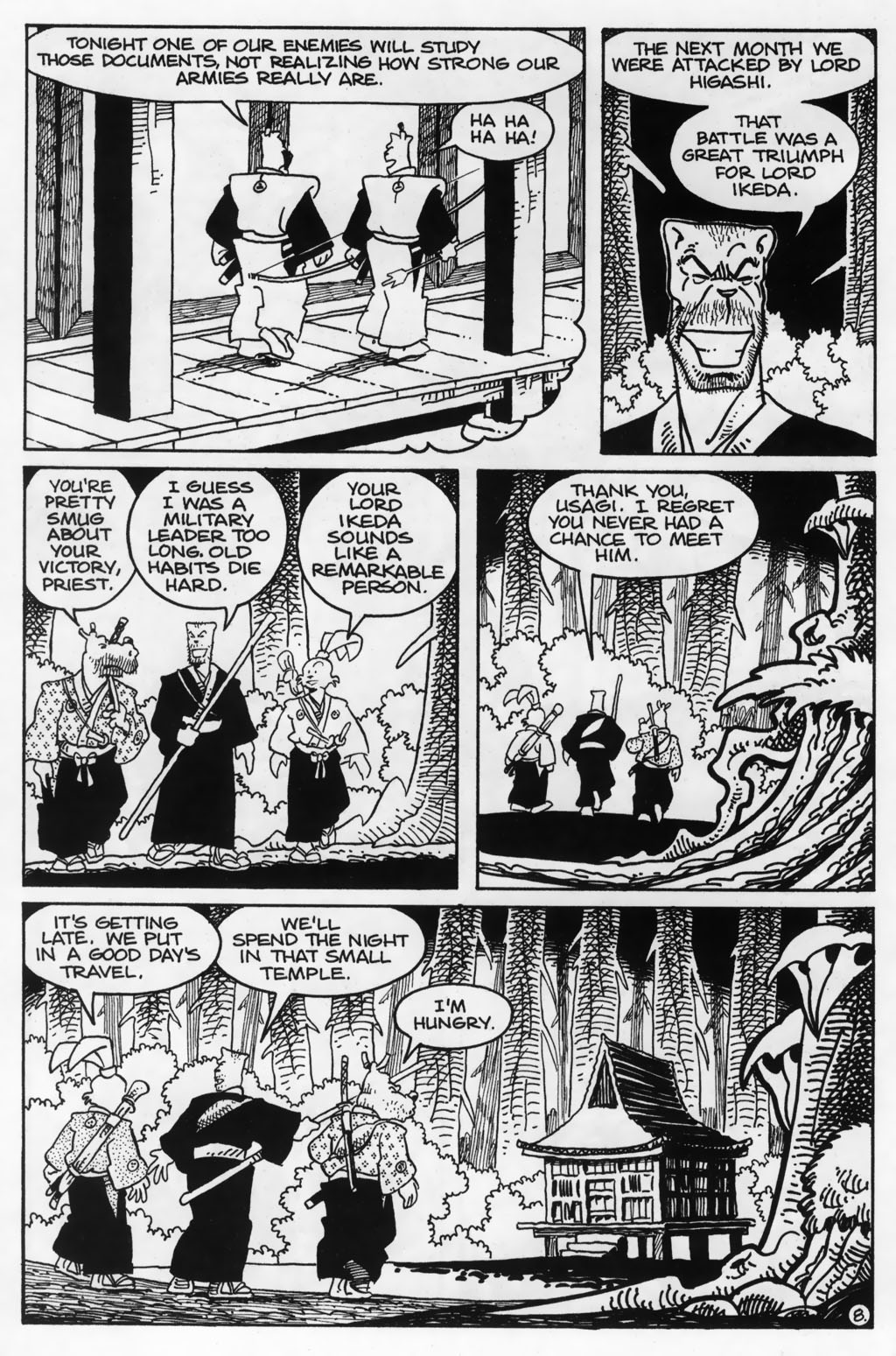 Read online Usagi Yojimbo (1996) comic -  Issue #41 - 10