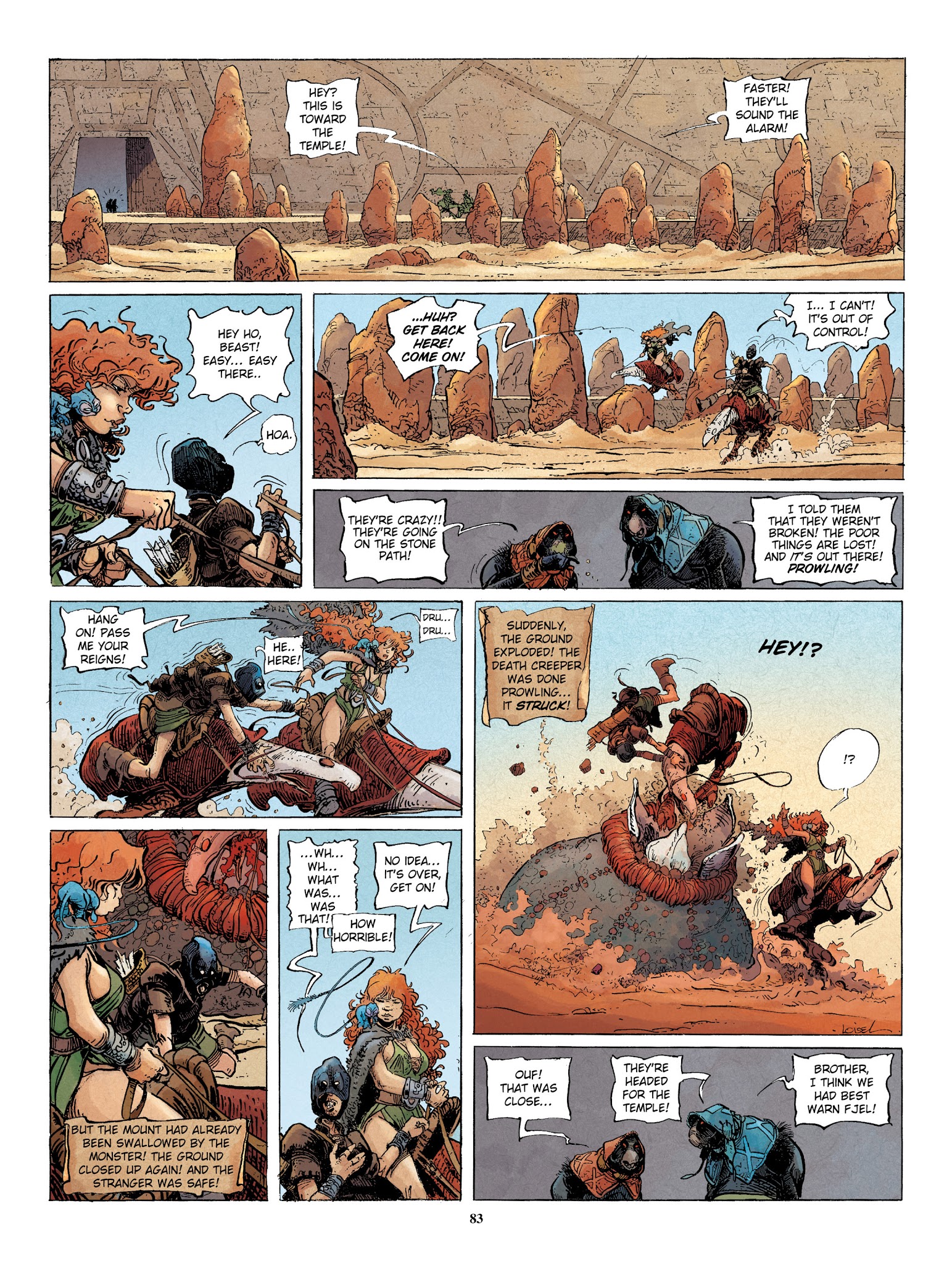 Read online The Quest for the Time Bird comic -  Issue # TPB - 84