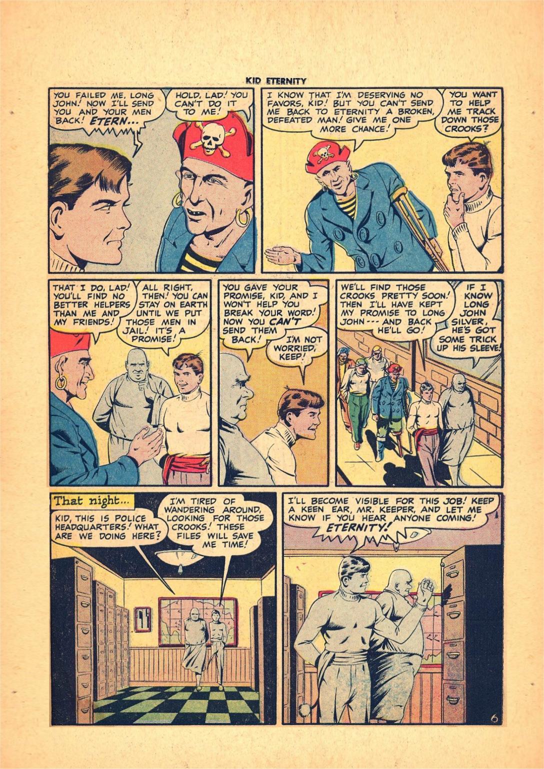 Read online Kid Eternity (1946) comic -  Issue #7 - 41