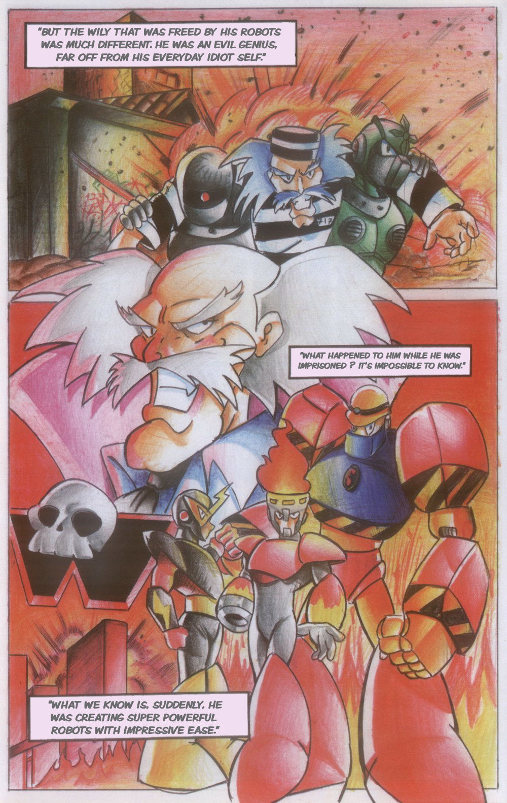 Read online Novas Aventuras de Megaman comic -  Issue #9 - 10