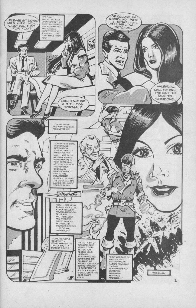 Read online Femforce comic -  Issue #33 - 36