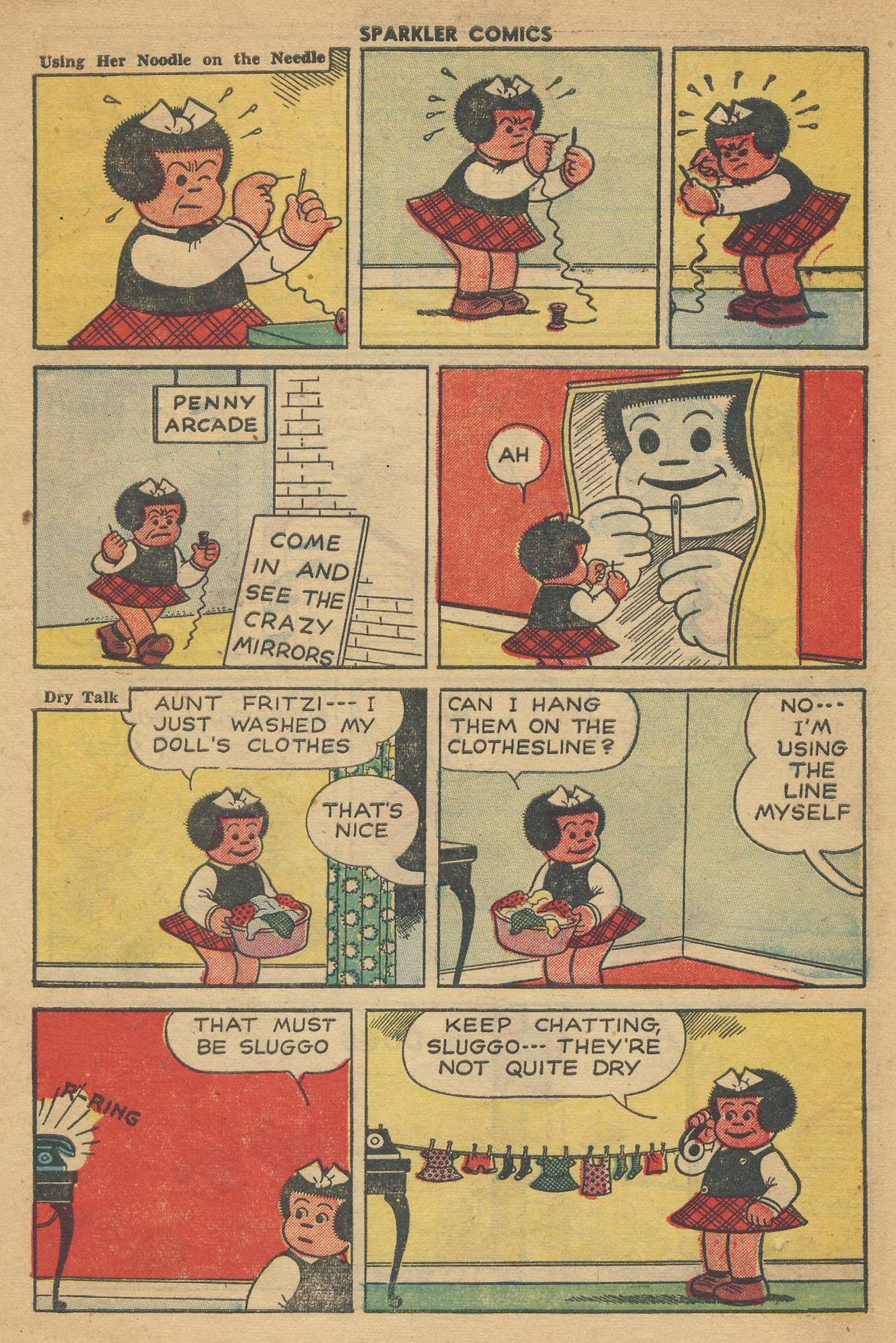 Read online Sparkler Comics comic -  Issue #110 - 31