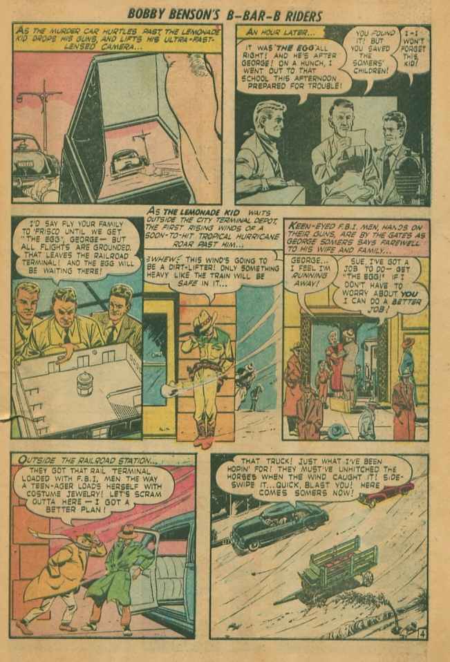 Read online Bobby Benson's B-Bar-B Riders comic -  Issue #11 - 21