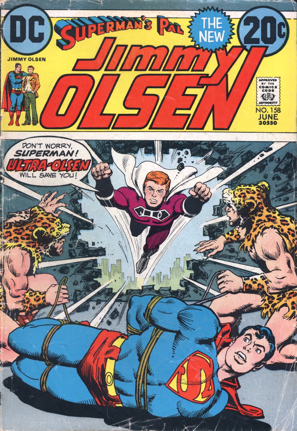 Read online Superman's Pal Jimmy Olsen comic -  Issue #158 - 1